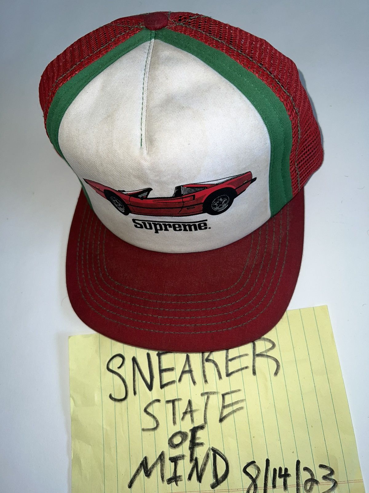 Starter × Supreme VERY RARE/VINTAGE RED SUPREME FERRARI CAP SS13 FAST SHIPPING Size ONE SIZE - 8 Thumbnail