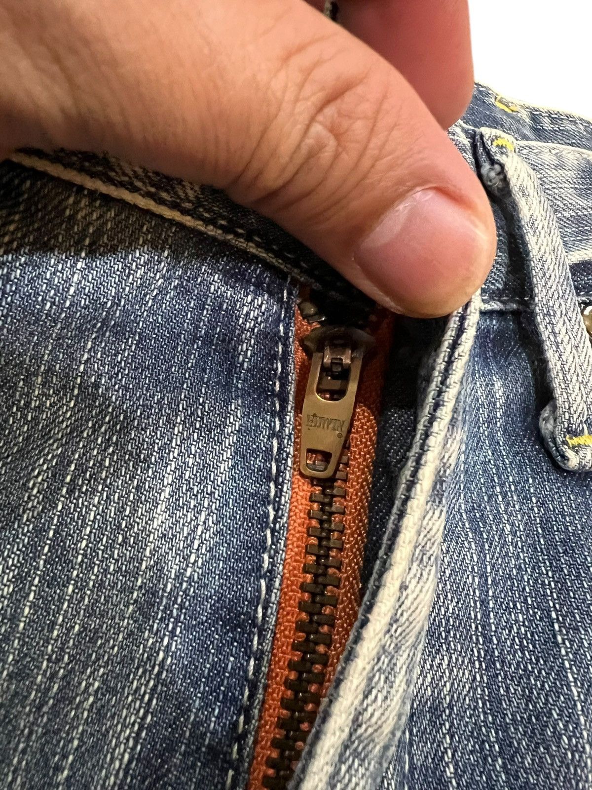 Edwin 💥Flare💥Edwin XV-Function Backle Back Faded Jean Size US 29 - 8 Thumbnail