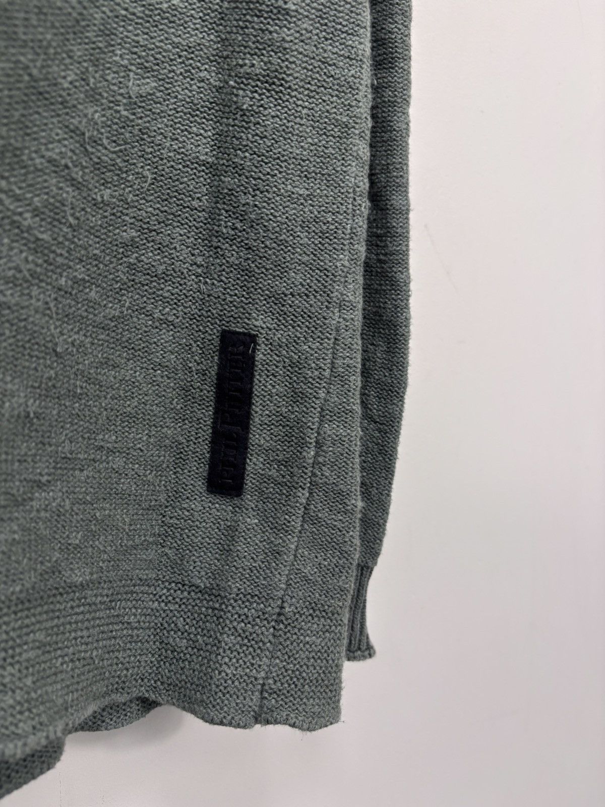 Other Phil Petter Men’s Sage Green Wool Blend Knit Hoodie Size US L / EU 52-54 / 3 - 4 Thumbnail