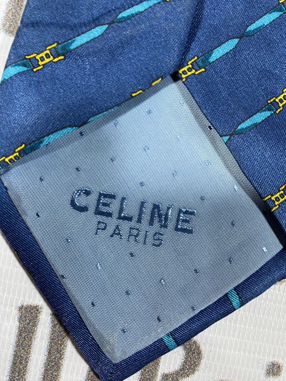 Celine Celine Paris Monogram Tie Size ONE SIZE - 6 Thumbnail