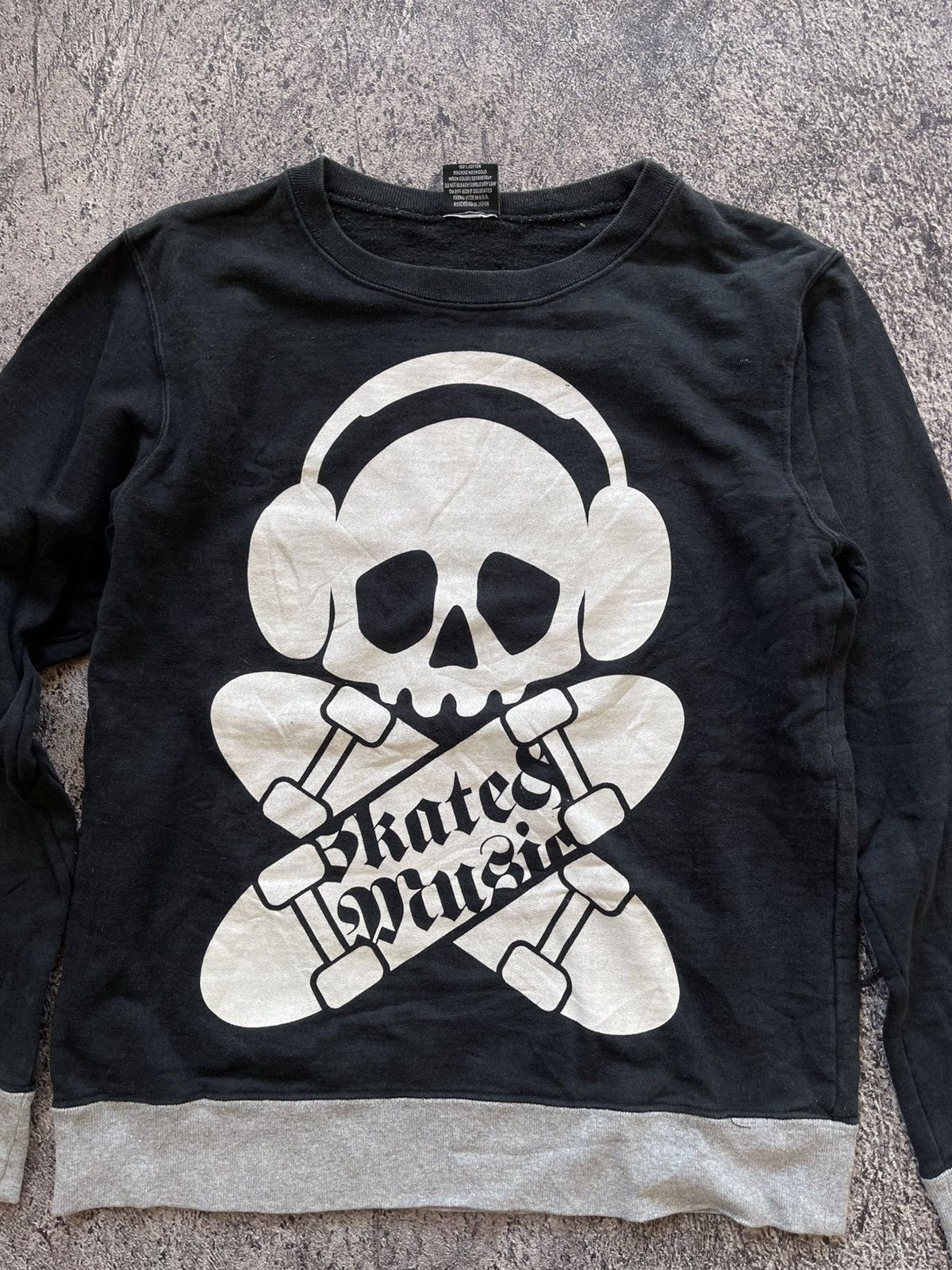 Japanese Brand Y2K Great Laundry skull ifsixwasnine sweatshirt Size US M / EU 48-50 / 2 - 2 Thumbnail