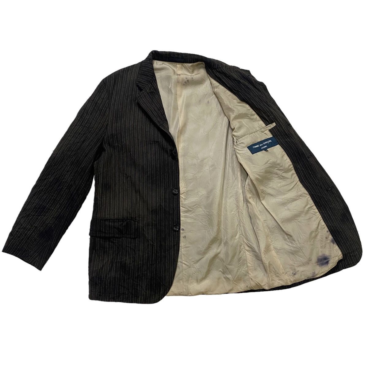 CDG by Comme des Garcons COMME des GARCONS HOMME "AD2004 Garment Washed Wool Jacket Size US M / EU 48-50 / 2 - 4 Thumbnail
