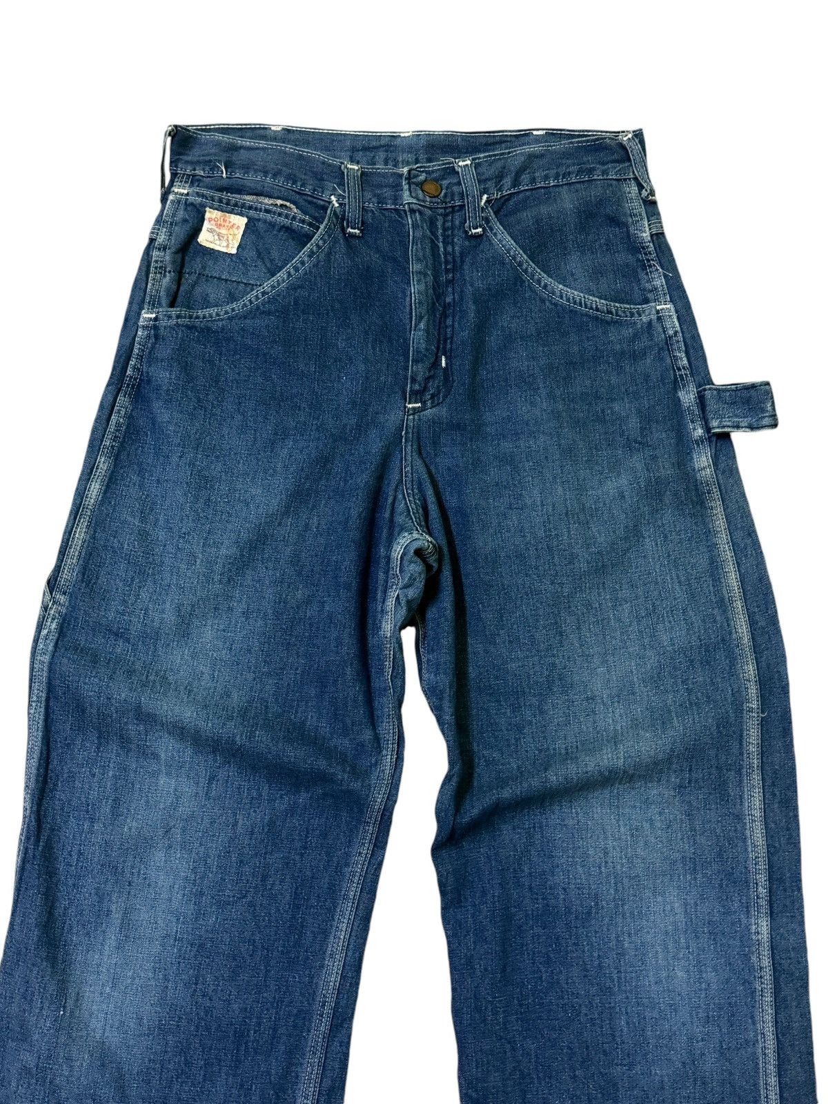 Vintage Vintage 90s Pointer Carpenter Jeans Baggy Talon Zipper Jeans Size US 28 / EU 44 - 3 Thumbnail