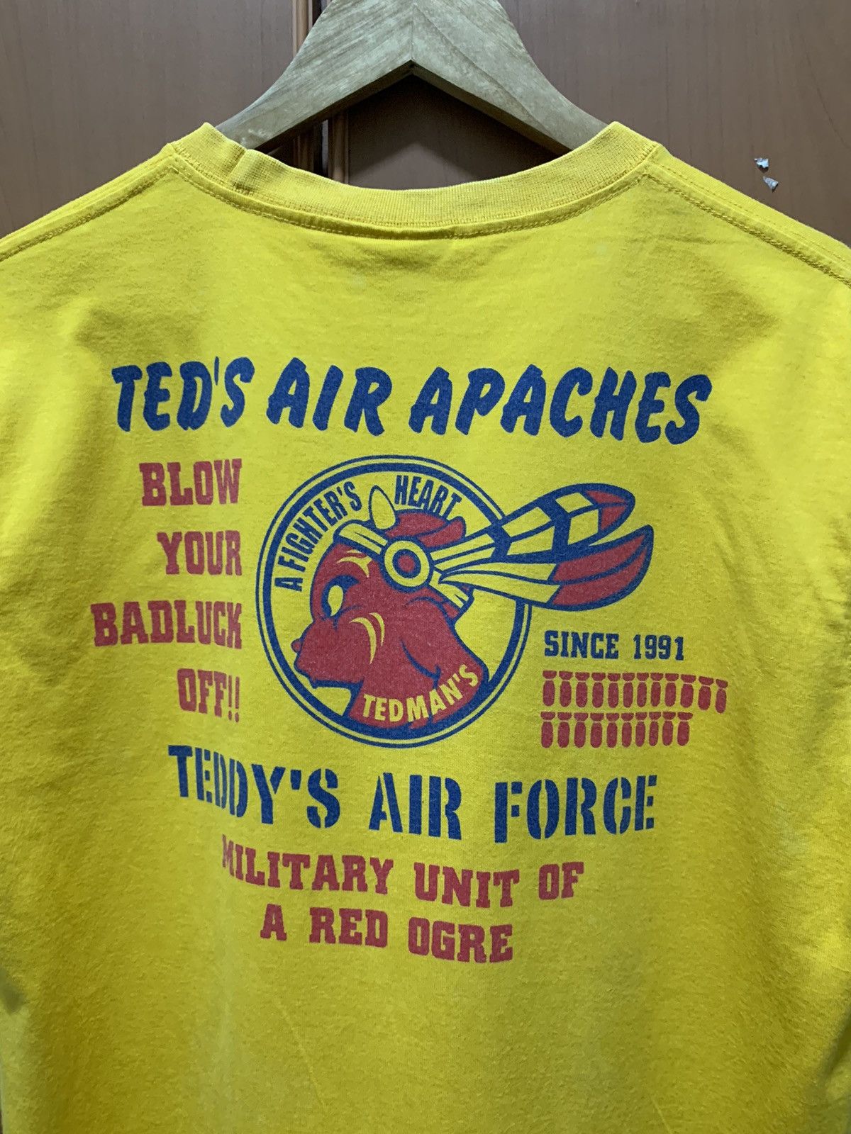 Tedman Ted Company US Air Force Ted's Air Apache T-Shirt Size US M / EU 48-50 / 2 - 7 Thumbnail
