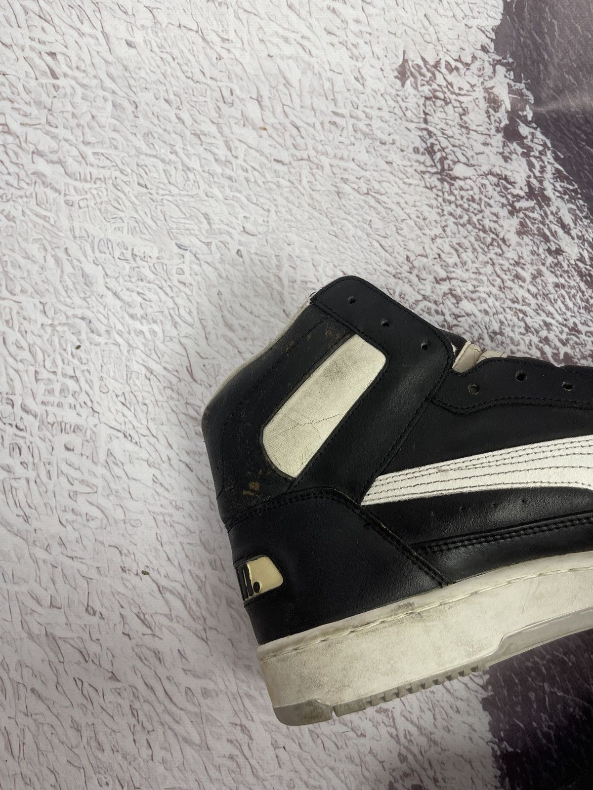 Puma Puma x Ralph Sampson vintage 80s 90s rare high top sneakers Size US 11.5 / EU 44-45 - 6 Thumbnail