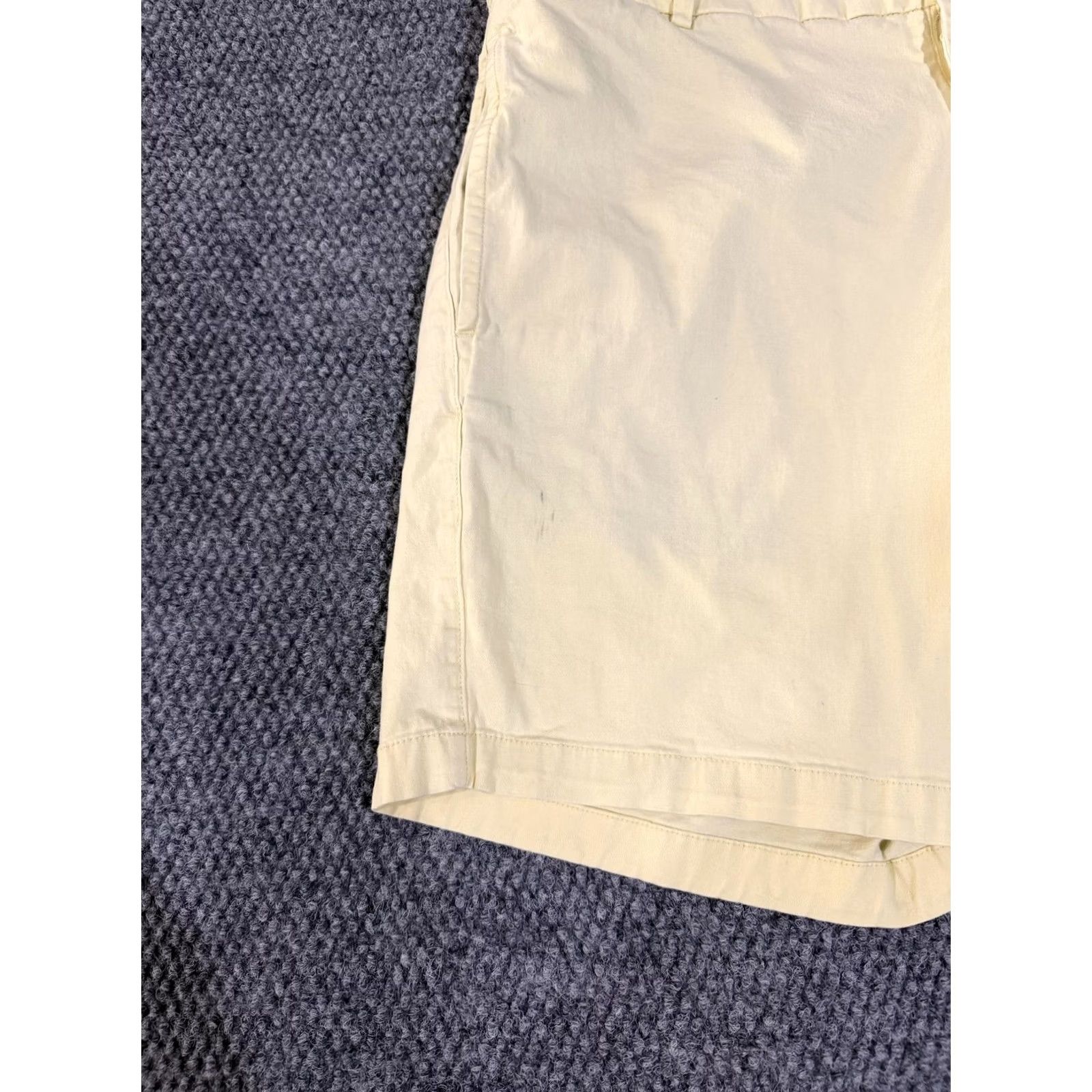Vintage Onward Reserve Shorts Mens 38 Yellow Chino Stretch Flat Front Casual Summer 8 In Size US 38 / EU 54 - 3 Thumbnail