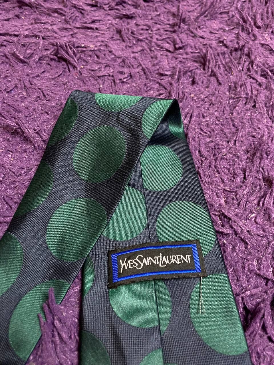 Yves Saint Laurent Rare Vintage Yves Saint Laurent Silk Tie Size ONE SIZE - 2 Thumbnail