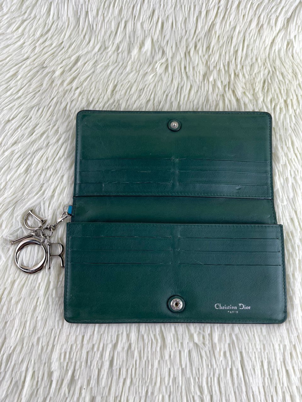 Christian Dior Monsieur × Designer × Dior Christian Dior Diorrisimo Flip Flap Long Wallet Size ONE SIZE - 11 Thumbnail