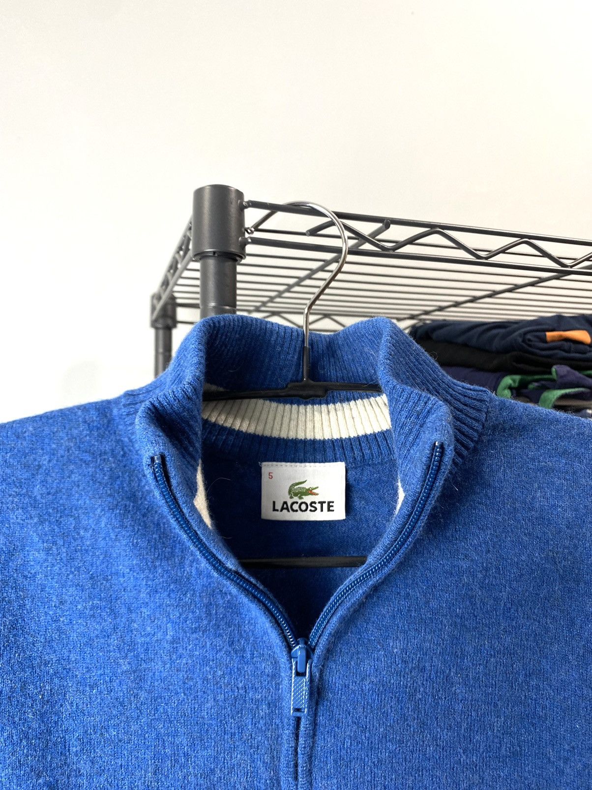 Lacoste Lacoste Wool Sweater 1/4 Zip Casual Luxury Wear Size US M / EU 48-50 / 2 - 4 Thumbnail