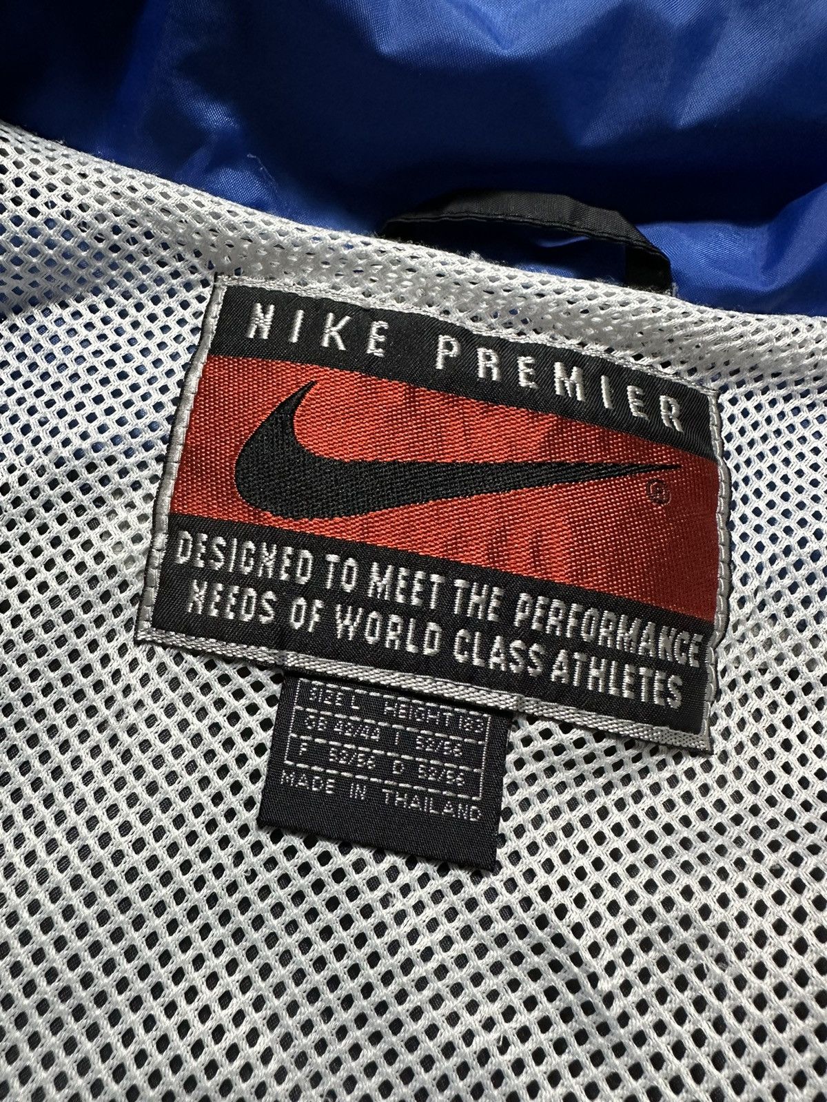 Nike × Vintage Mens Vintage Jacket Nike Premier 80s Size US L / EU 52-54 / 3 - 9 Thumbnail