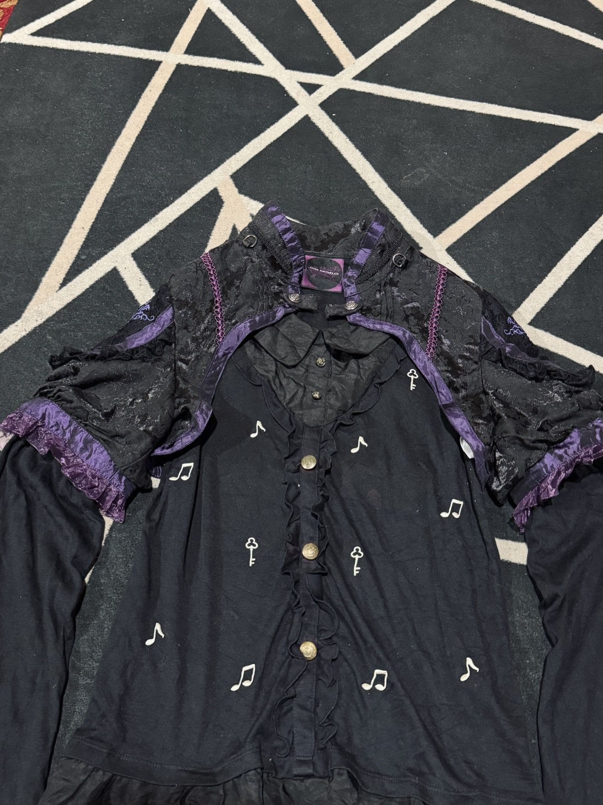 Yasuyuki Ishii Ozz Angelo Gothic Crop Outer Japanese Size M / US 6-8 / IT 42-44 - 2 Thumbnail