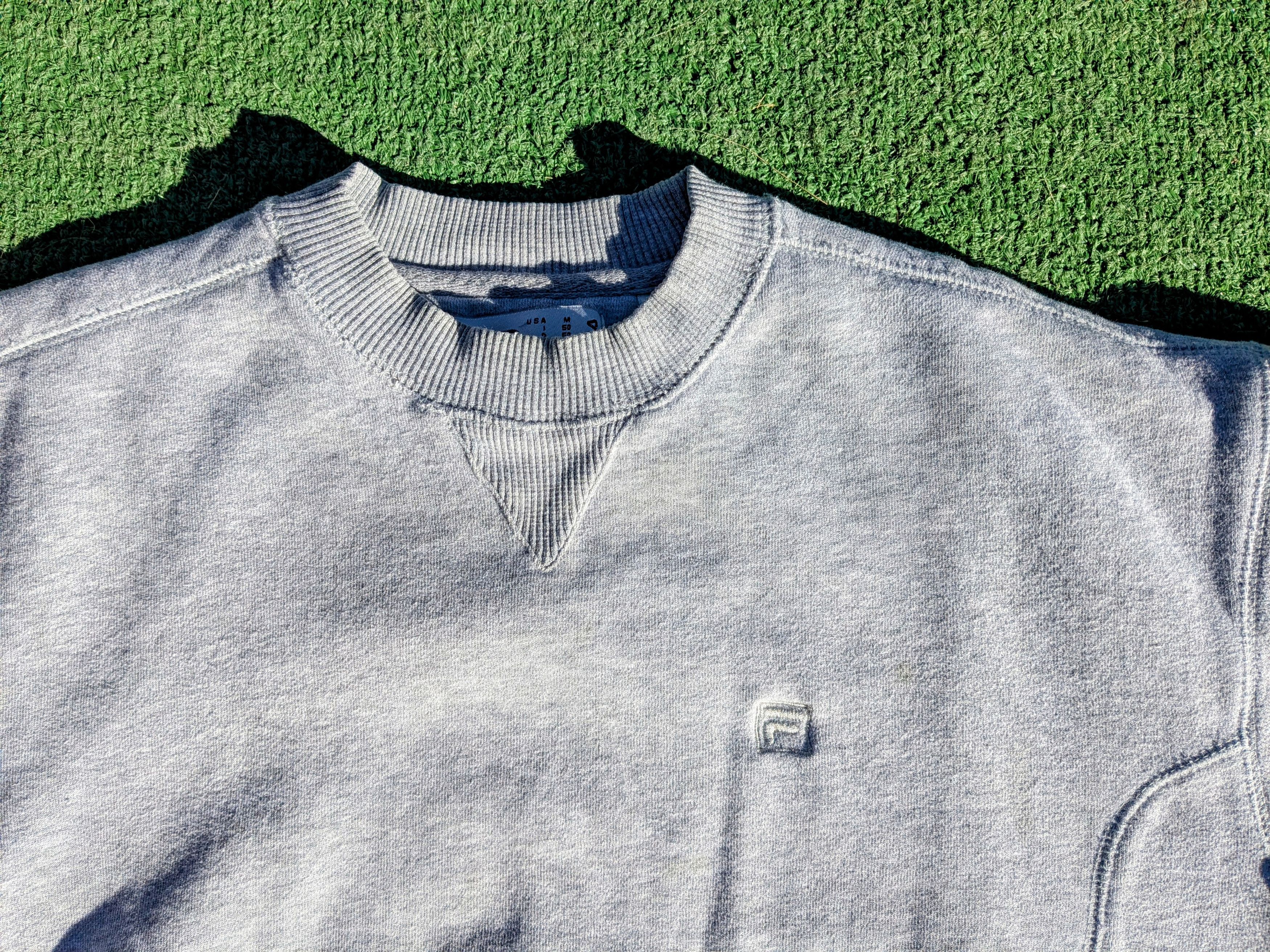 Fila VTG Fila Heather Shadow Logo Pullover Classic Sweatshirt EUC Size US M / EU 48-50 / 2 - 6 Thumbnail