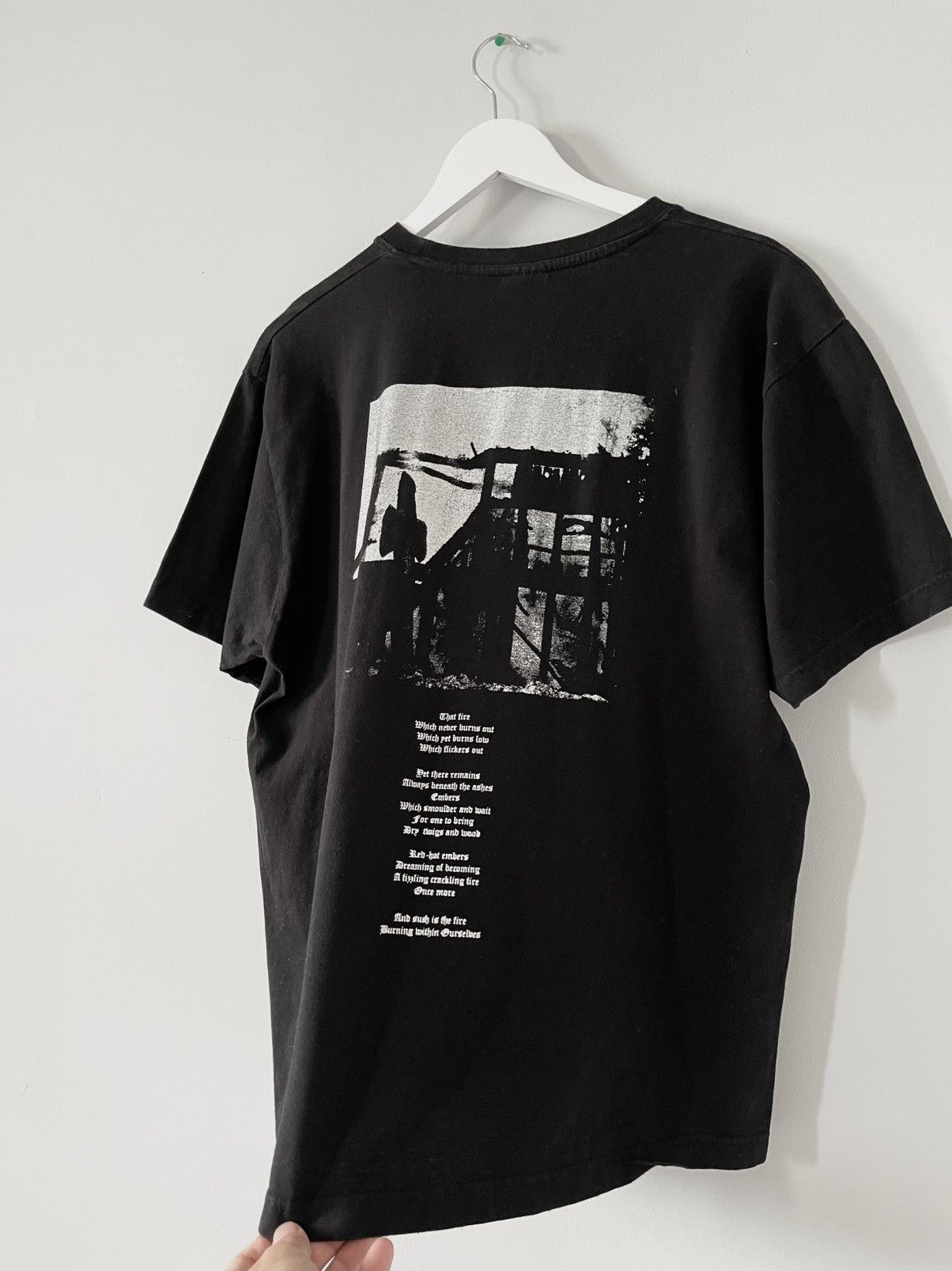 Band Tees Vintage Rare Burzum Aske 90's Black Metal T-shirt by Sonar Size US L / EU 52-54 / 3 - 10 Thumbnail