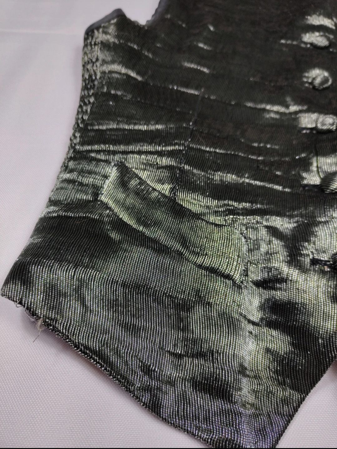 Jean Paul Gaultier 80s Vintage Jean Paul Gaultier Metallic Thread Vest Size M / US 6-8 / IT 42-44 - 7 Thumbnail