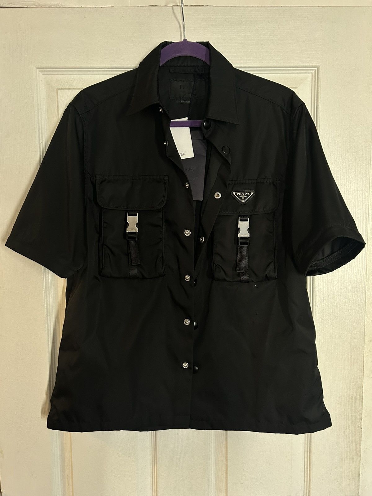 Prada Prada Re-Nylon Shirt Size US XS / EU 42 / 0 - 3 Thumbnail