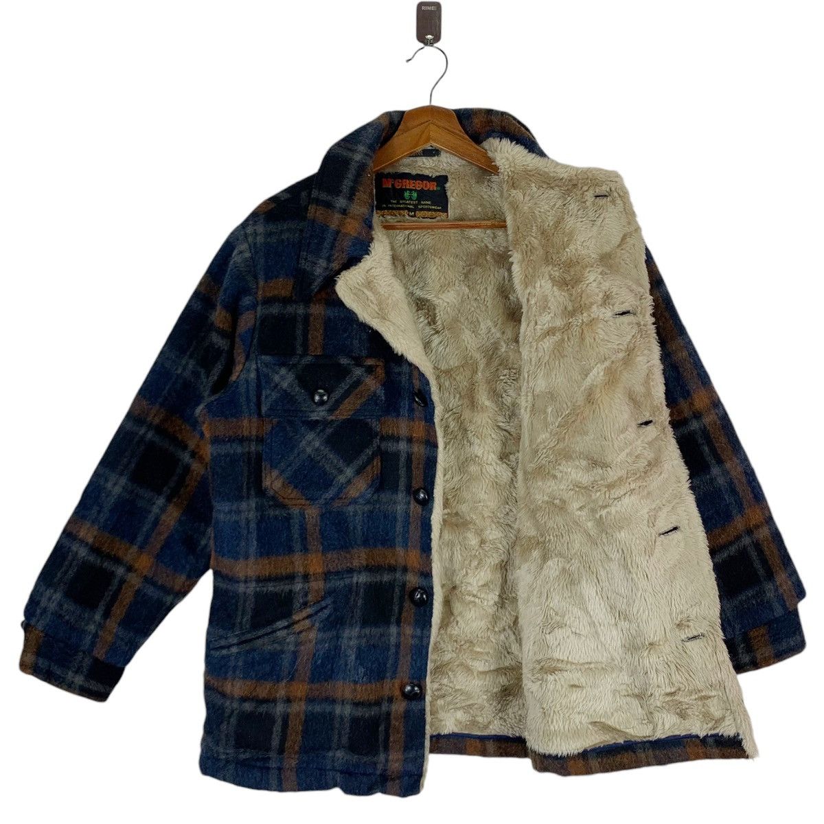 McGregor × Vintage 🔥🔥 VINTAGE MCGREGOR TARTAN PLAID SHERPA JACKET Size US M / EU 48-50 / 2 - 5 Thumbnail