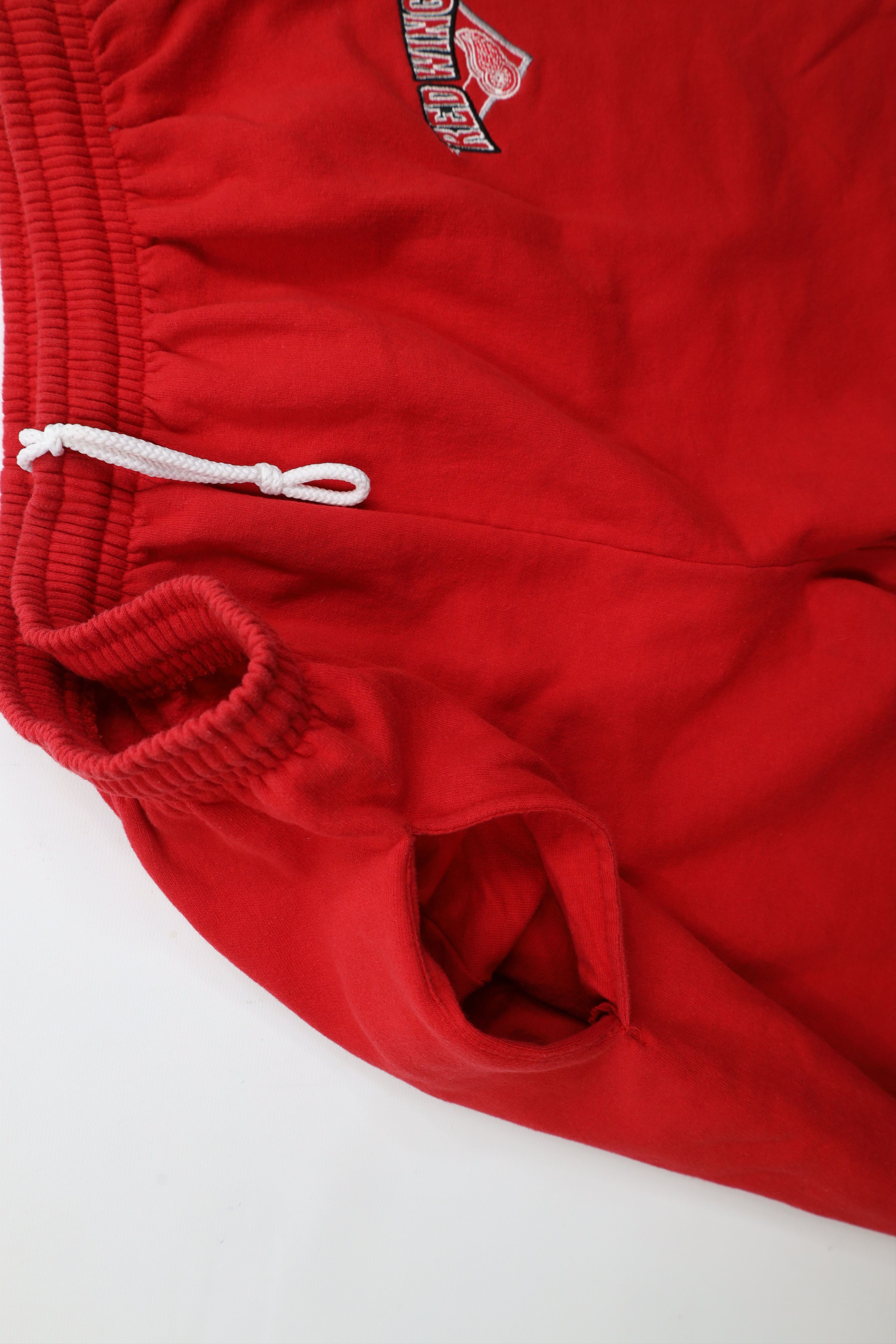 Vintage Vintage 90s Detroit Red Wings Hockey Sweatpants Joggers Size US 36 / EU 52 - 6 Thumbnail