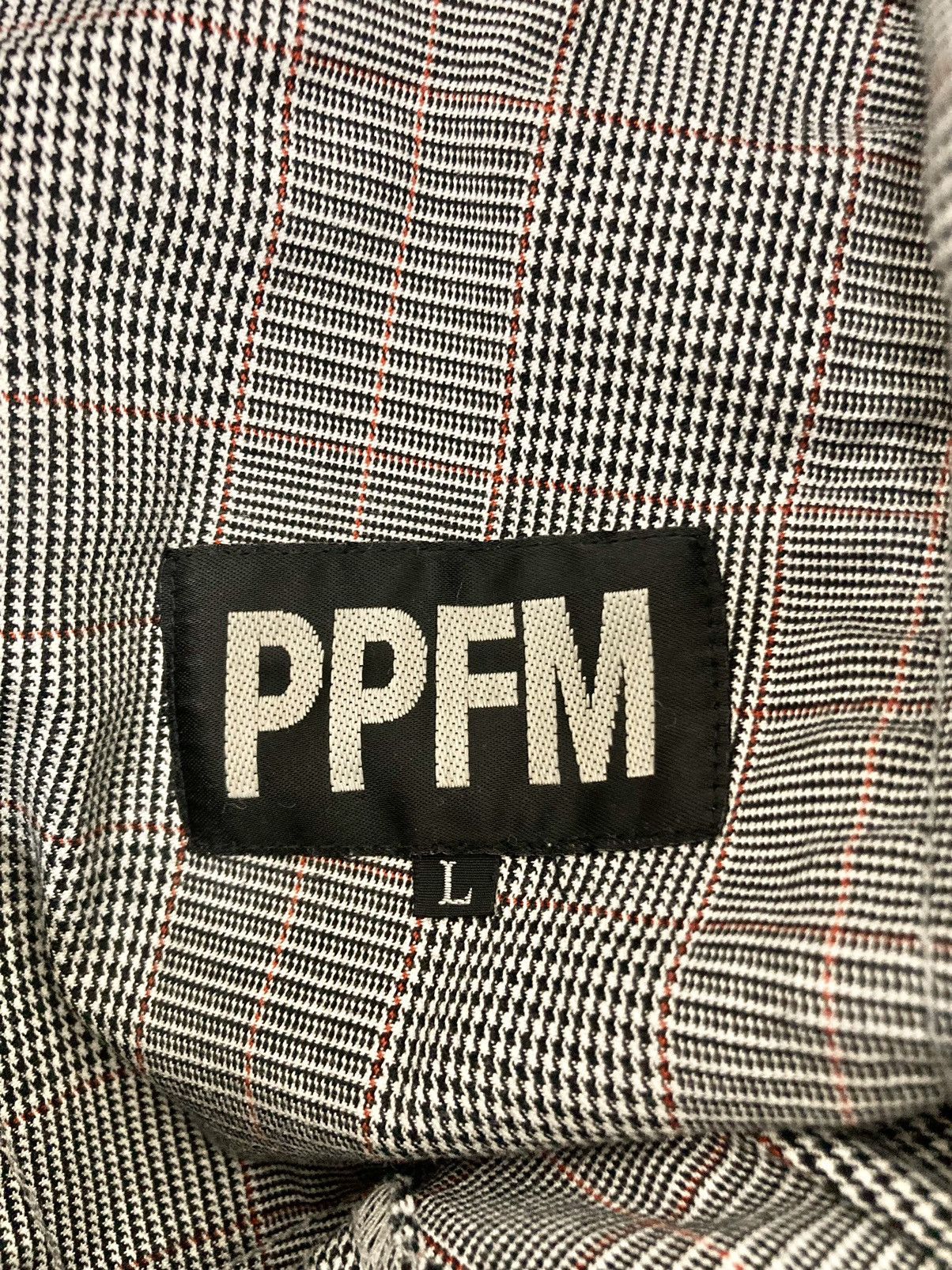 PPFM PPFM y2k 00s Unusual eccentric slacks+cargo+bondage pants Size US 33 - 13 Thumbnail