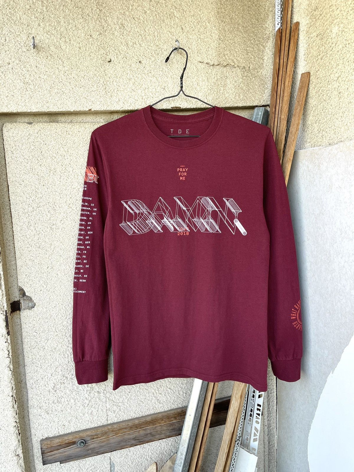 2017 Nike x TDE longsleeve 2024 shirt