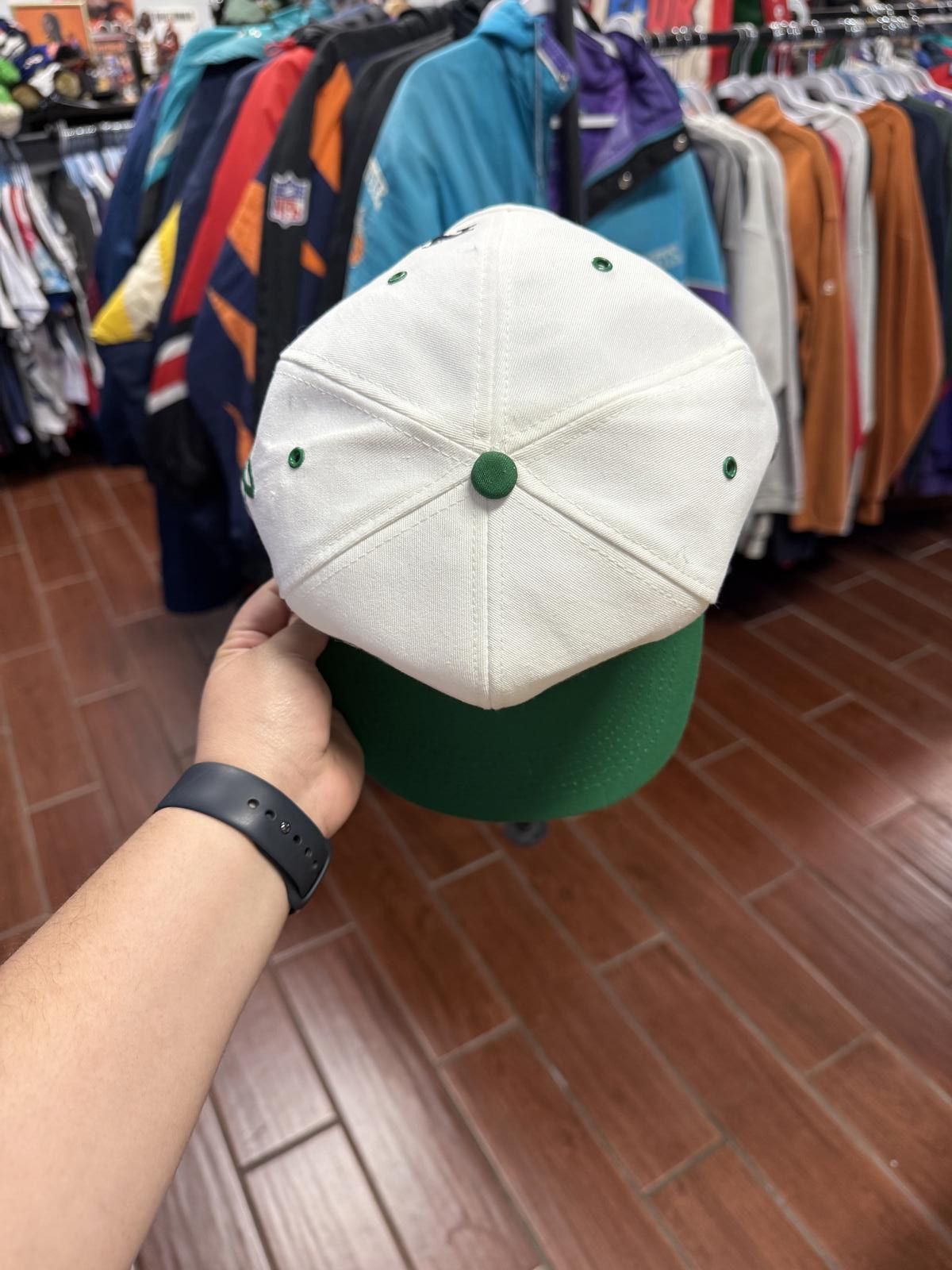 Designer 90's Vintage John Deere Snapback Hat Size ONE SIZE - 4 Thumbnail