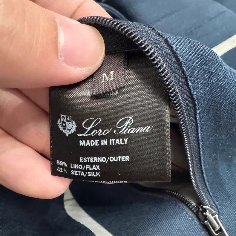 Loro Piana Loro Piana RAIN SYSTEM Linen Jacket Size US M / EU 48-50 / 2 - 5 Thumbnail