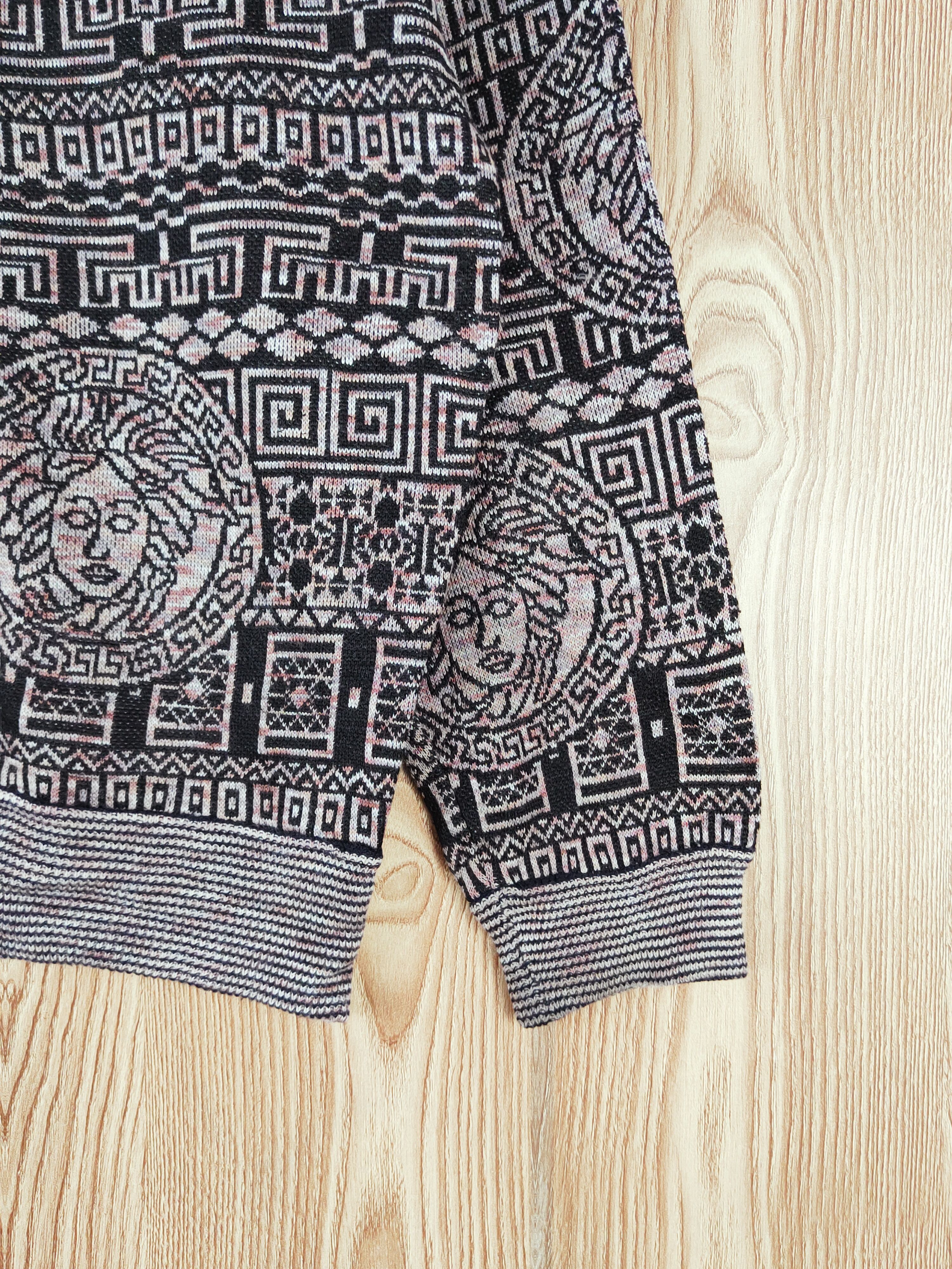 Japanese Brand DL Japan art like versace Knitwear Sweatshirts vintage #W309 Size US L / EU 52-54 / 3 - 6 Thumbnail