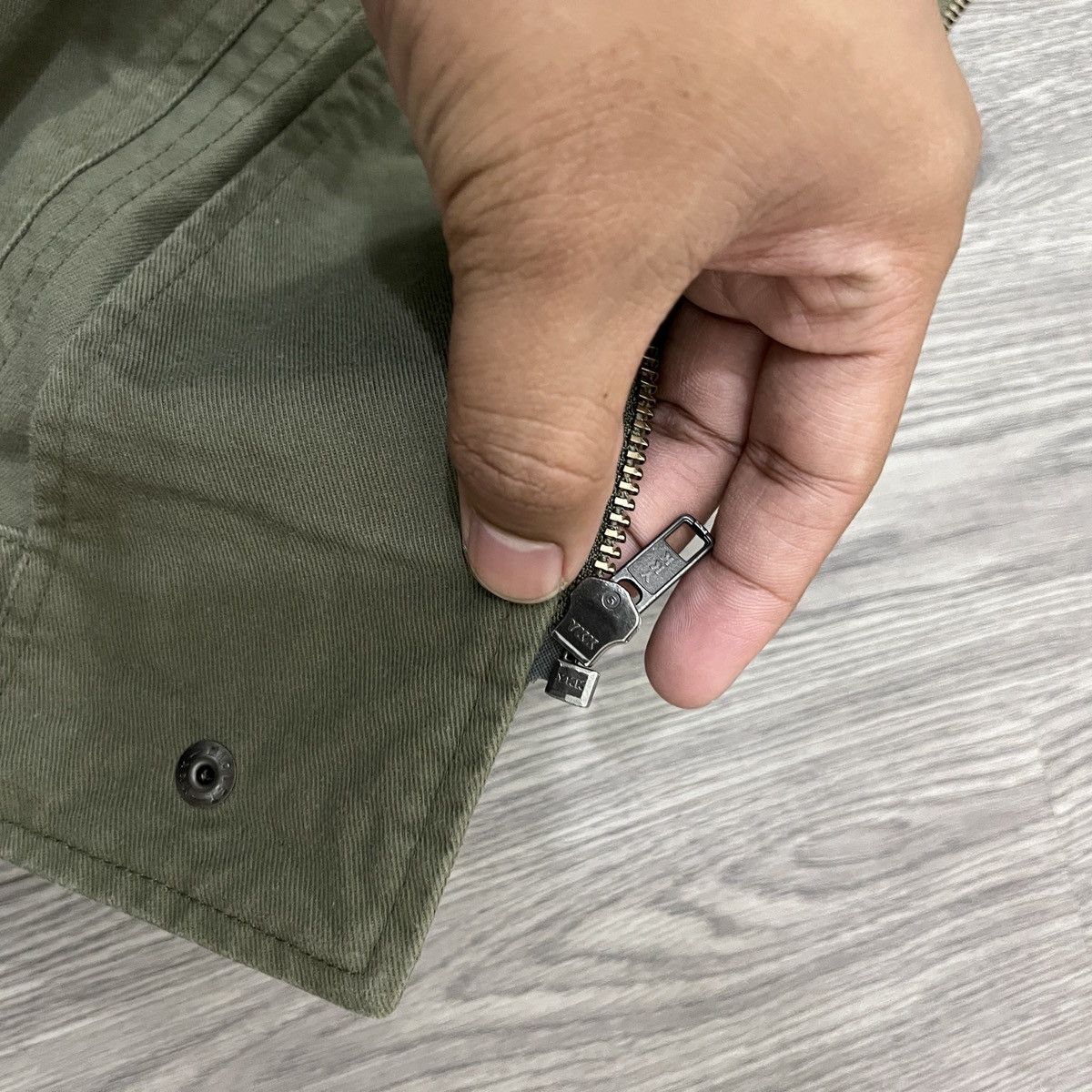 Margaret Howell MHL Big Pocket Jacket Kanvas Olive Green ifsixwasnine Size US L / EU 52-54 / 3 - 9 Thumbnail