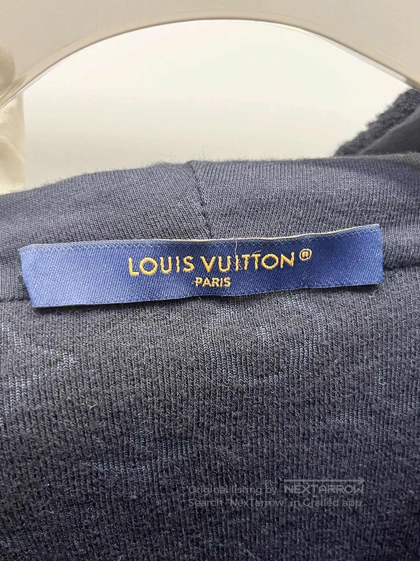 Louis Vuitton Black Zip-Up Hooded Sweatshirt. Size US L / EU 52-54 / 3 - 3 Thumbnail