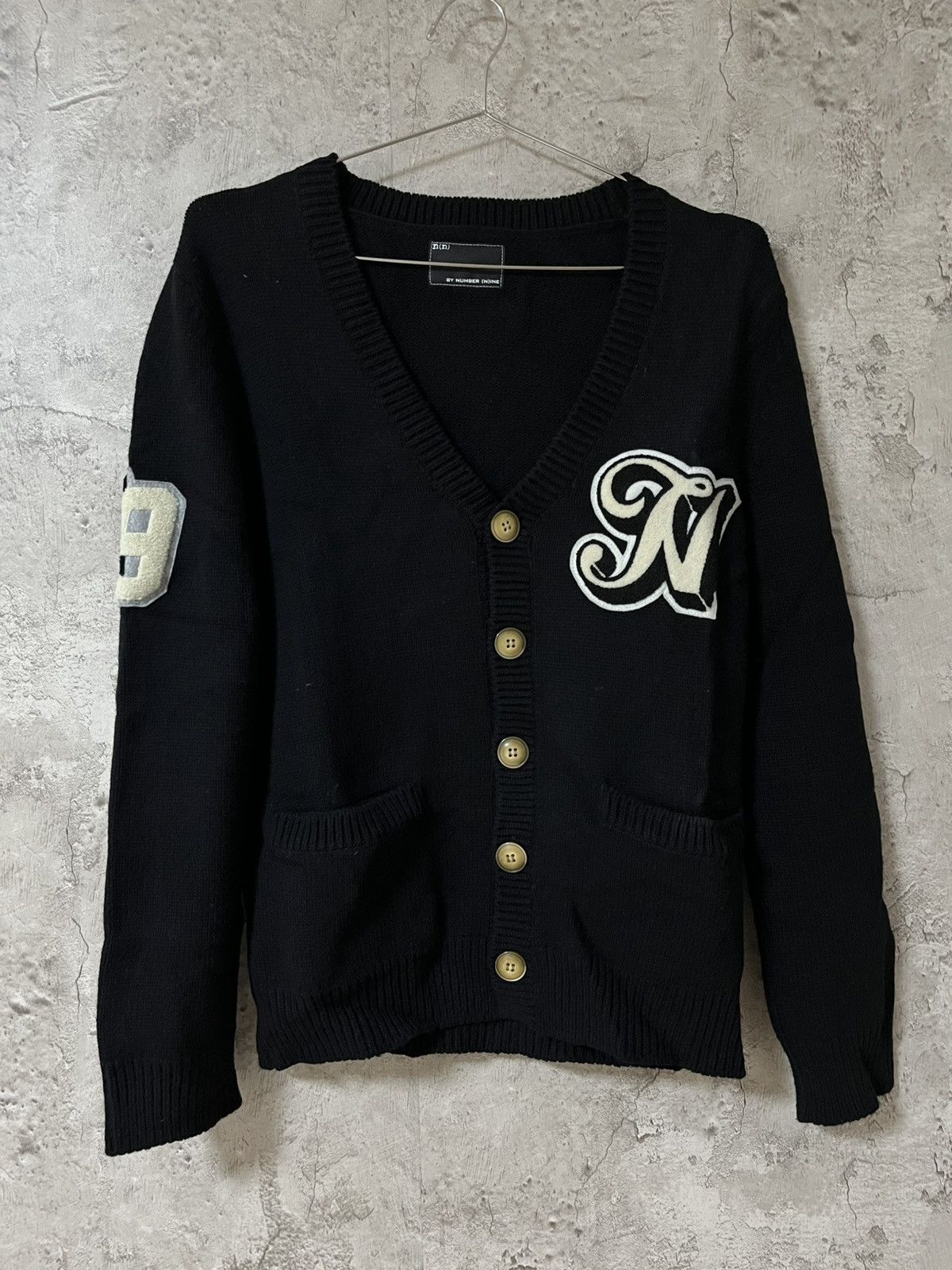 Number N Ine Cardigan | Grailed
