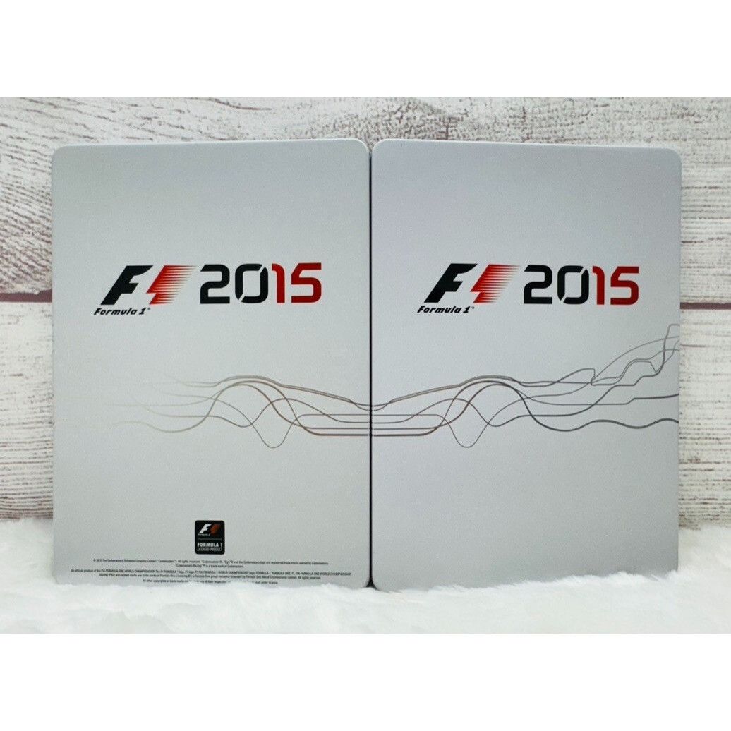 Sony Formula 1 F1 2015 Promotional SteelBook CASE ONLY - NO DISC Size ONE SIZE - 4 Thumbnail