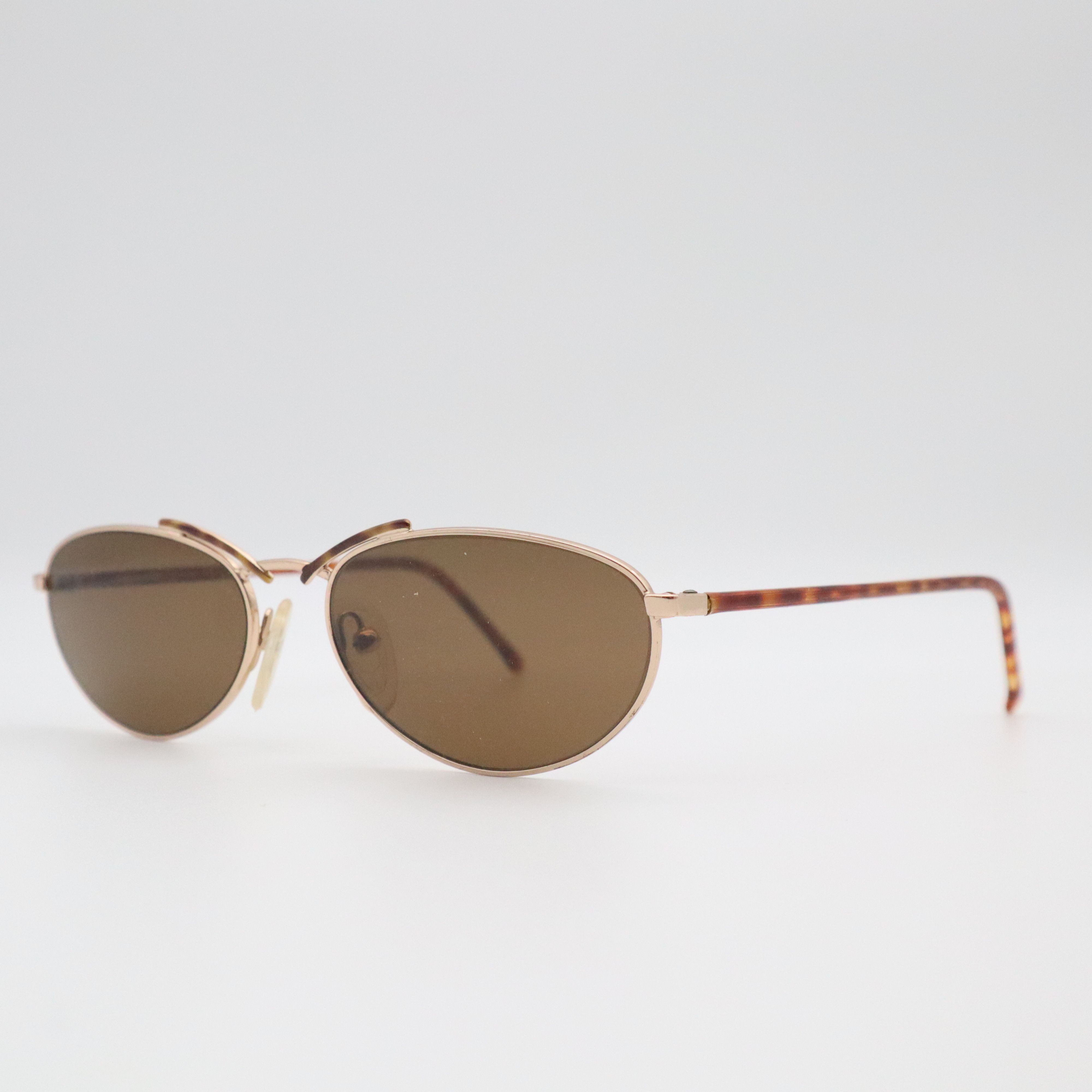 image of Vintage Meitzner Sunglasses Ischia 1980S New in Brown, Men's