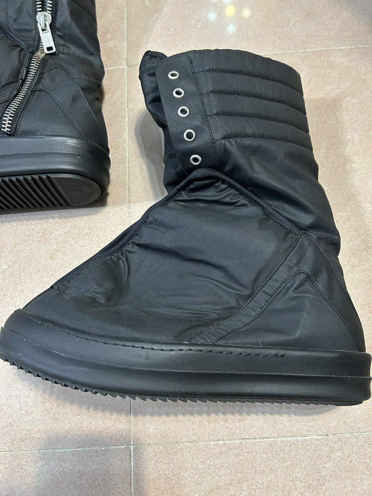 Rick Owens Rick Owens DRKSHDW Mega Hoof Dunk boot Size US 9 / EU 42 - 2 Thumbnail