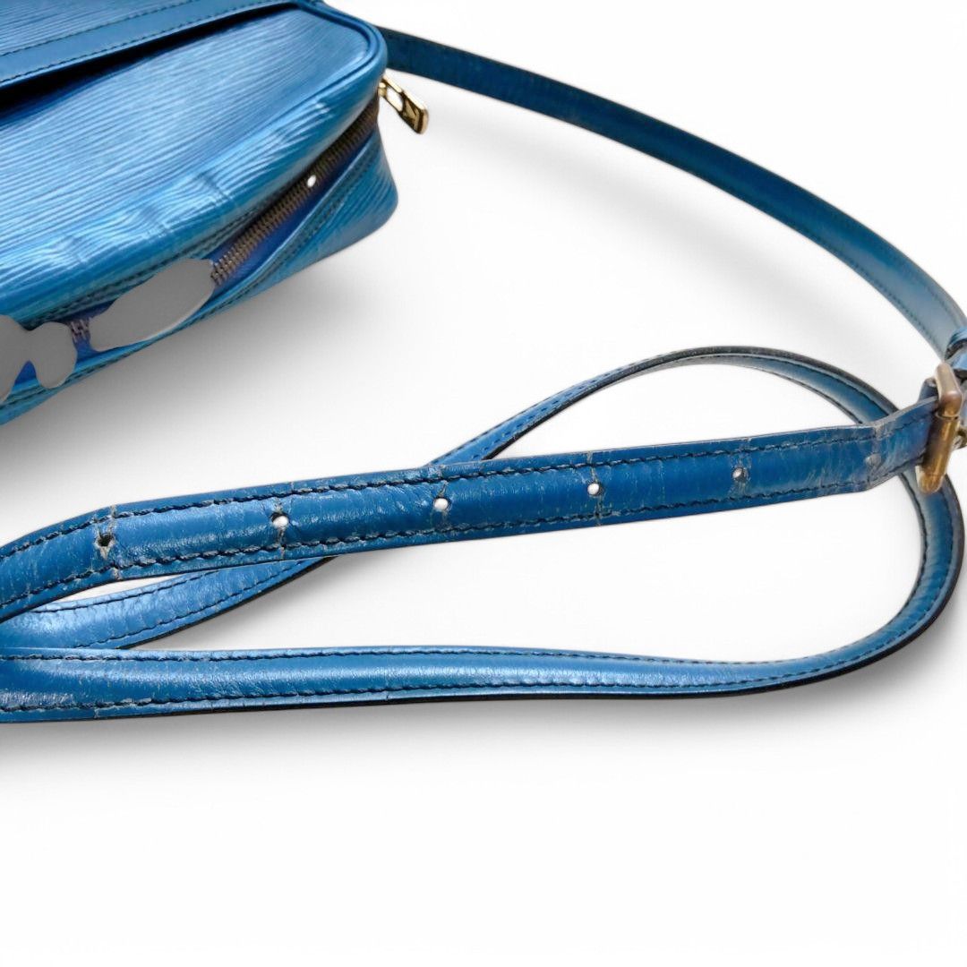 Louis Vuitton Louis Vuitton - Epi Trocadero Shoulder Bag Blue Size ONE SIZE - 10 Thumbnail