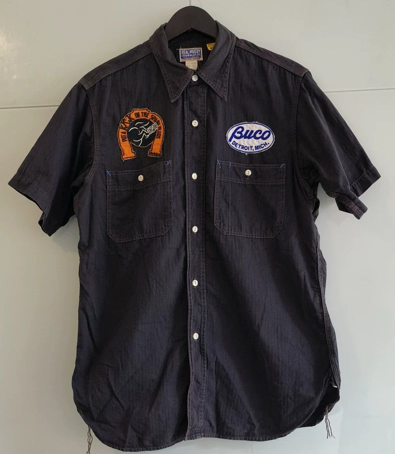 The Real McCoy's The Real Mccoys Size 15Short-sleeved Shirt, Biker Shirt 250 Size US XS / EU 42 / 0 - 2 Thumbnail