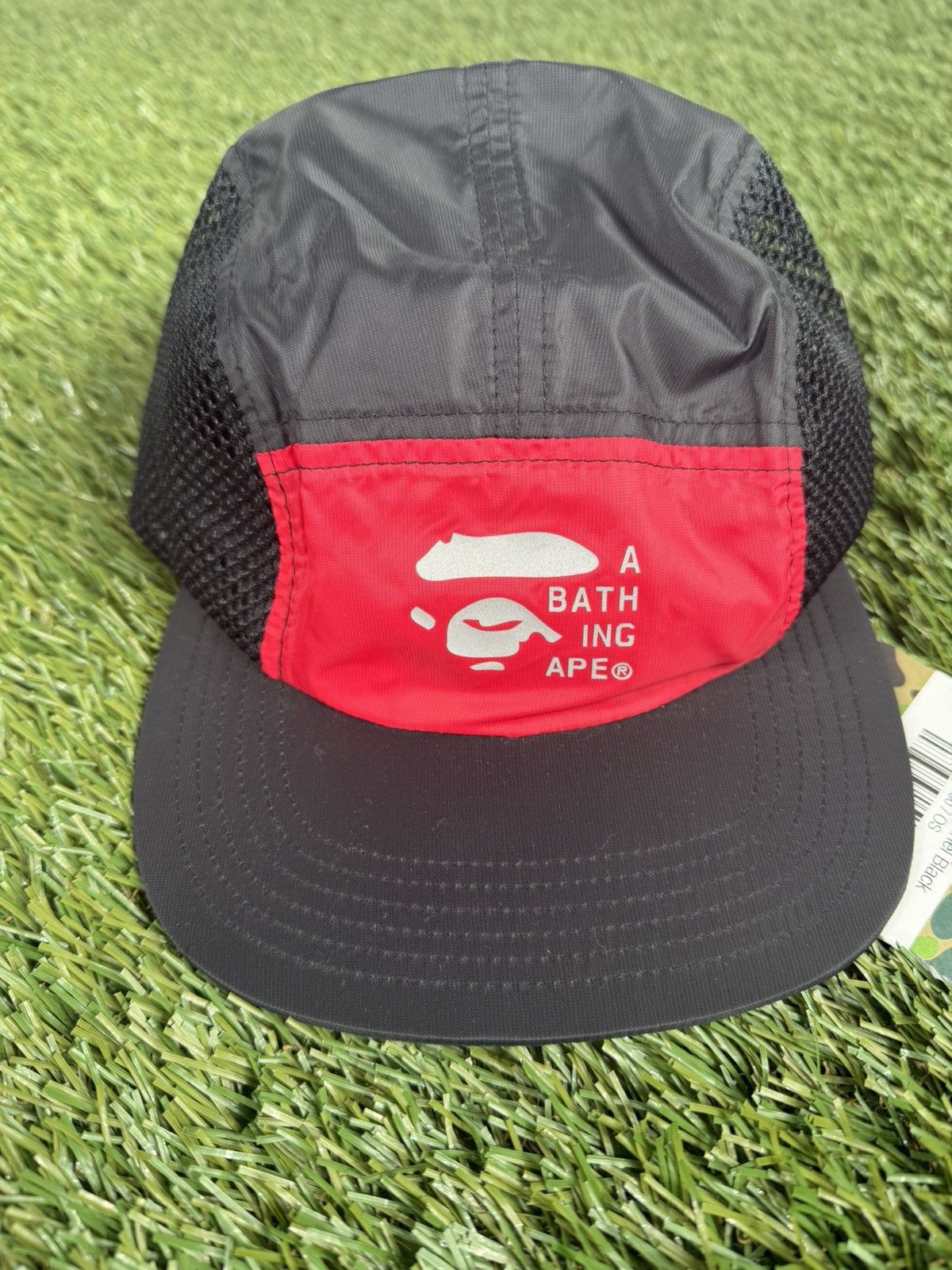 Bape BAPE (A Bathing Ape) Mesh Panel Camp Cap Size ONE SIZE - 2 Thumbnail