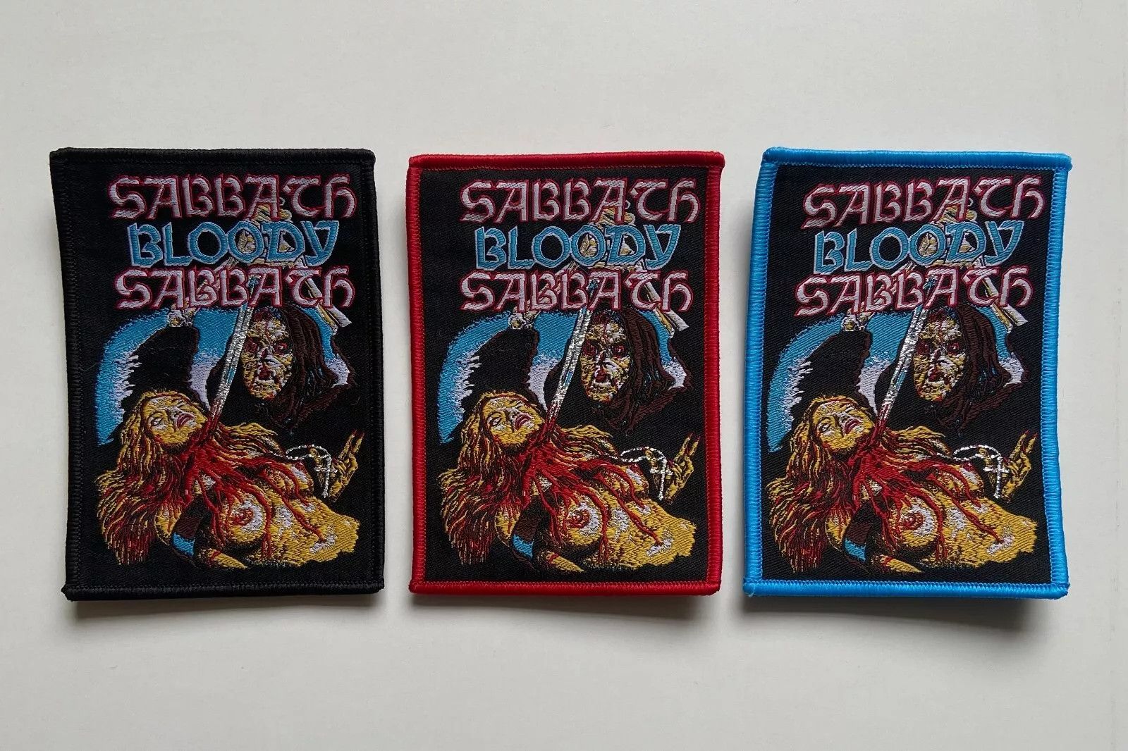 Other 3 x BLACK SABBATH - SABBATH BLOODY SABBATH RARE WOVEN PATCH Size ONE SIZE - 1 Preview