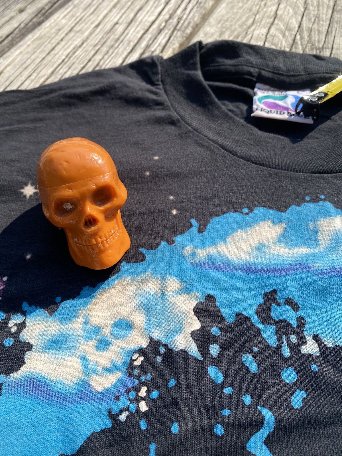 Band Tees × Liquid Blue × Vintage 1995 Jerry Garcia tribute shirt sz L Size US L / EU 52-54 / 3 - 4 Thumbnail