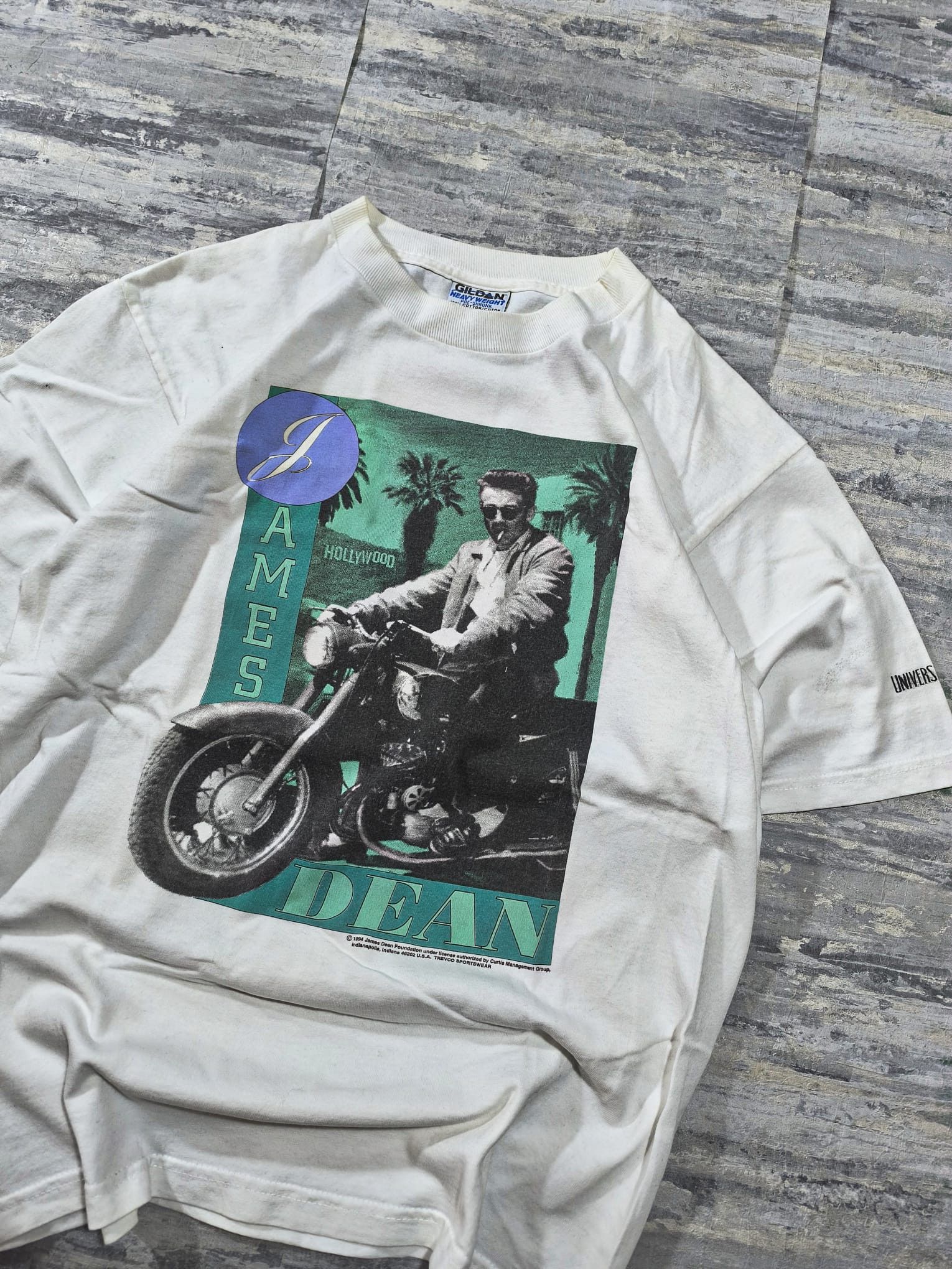 Vintage Vintage 90s 1994 James Dean Tshirt Size US L / EU 52-54 / 3 - 4 Thumbnail