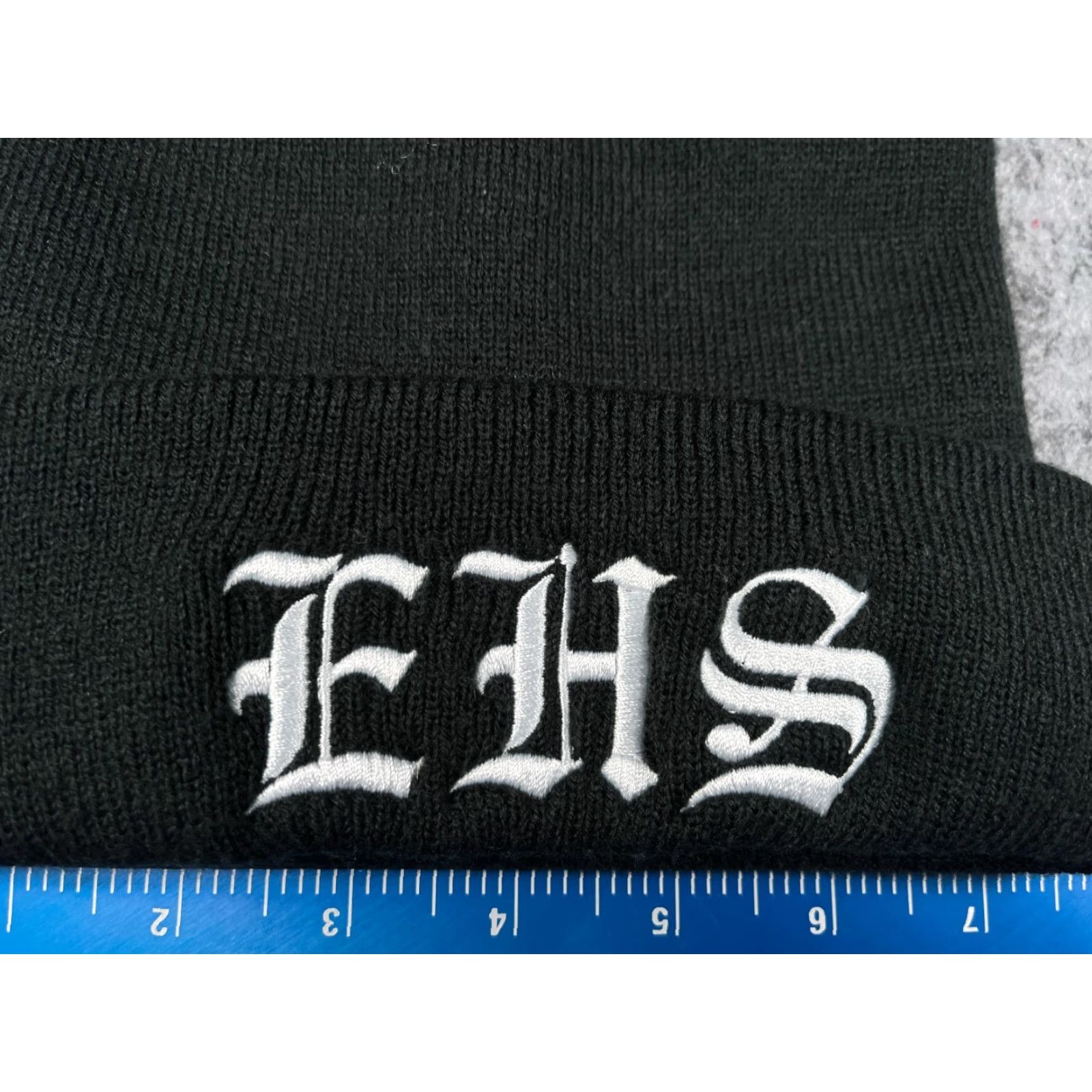 Port & Company Port & Company EHS Beanie Toque Knit One Size Black 100% Acrylic Adult Unisex Adults Beanie Knit Hats Size ONE SIZE - 2 Thumbnail