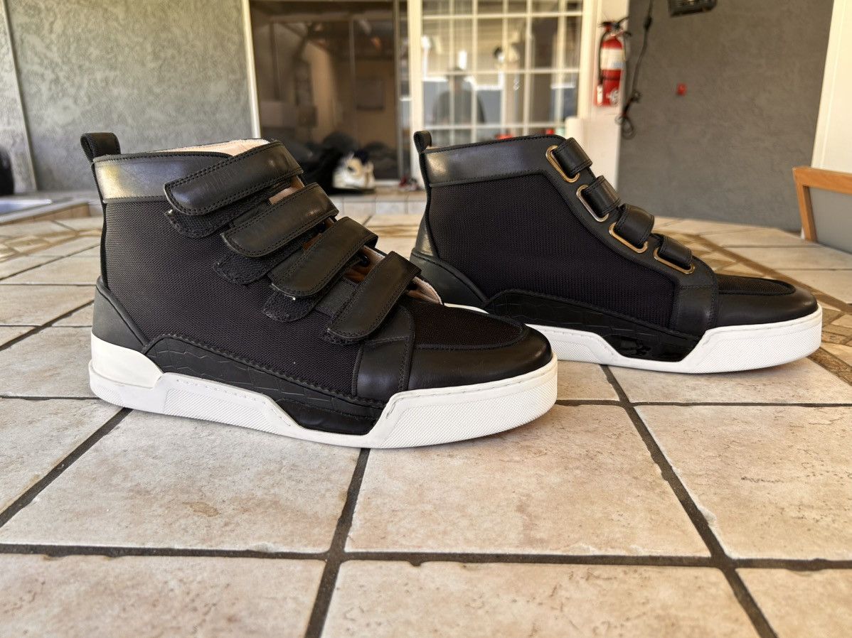 Christian Louboutin Christian Louboutin Rankiddo Men’s Calfskin Sneakers EU 43.5 Size US 10.5 / EU 43-44 - 4 Thumbnail