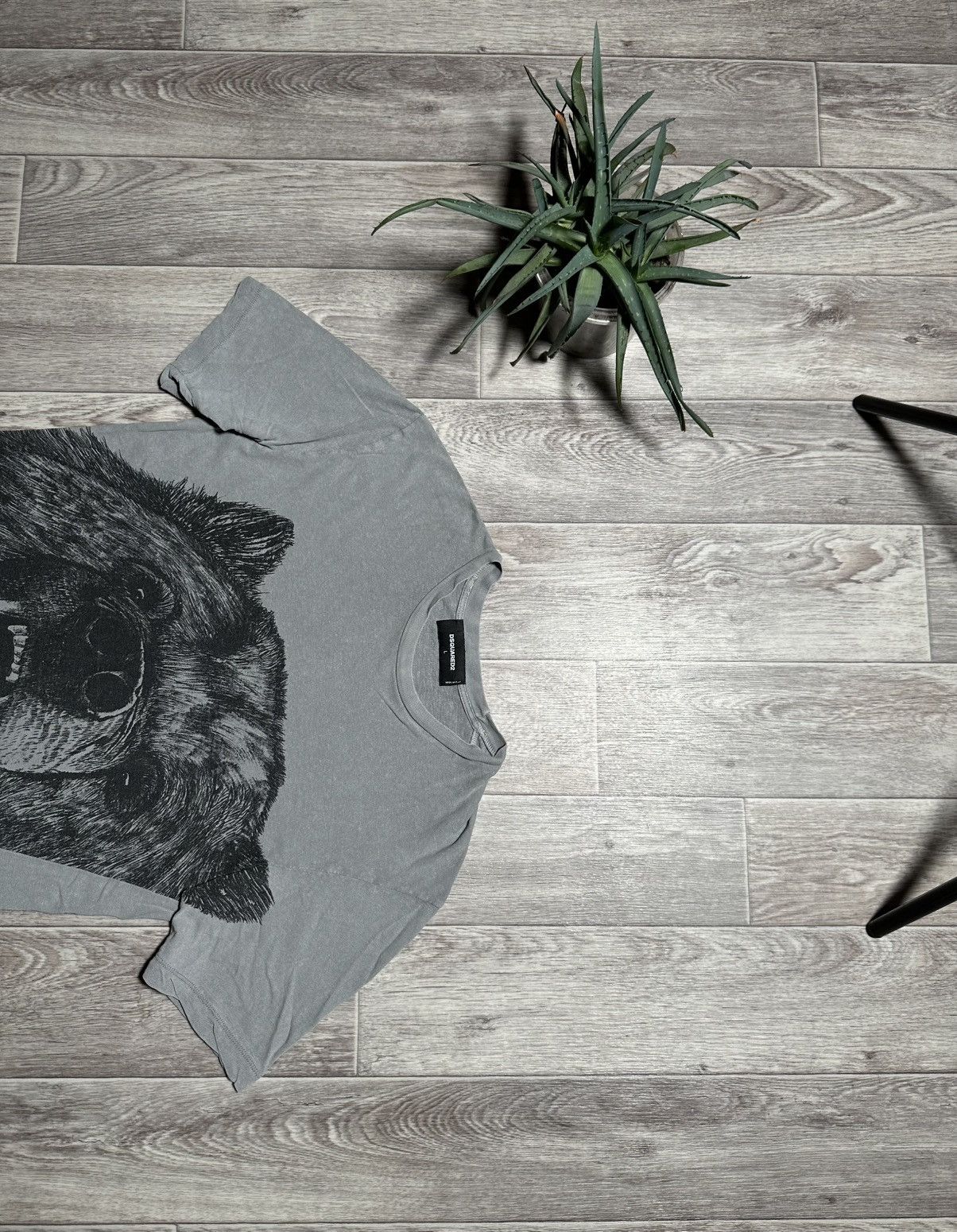 Designer × Dsquared2 Dsquared2 WTF Bear Logo Tee Size US L / EU 52-54 / 3 - 2 Thumbnail
