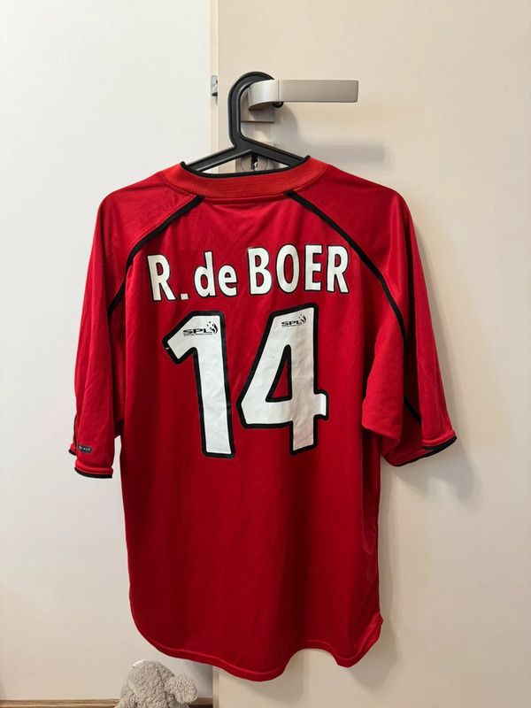 Nike × Vintage Vtg Nike Glasgow Rangers 00-01 Third Jersey M R.de Boer #14 Size US M / EU 48-50 / 2 - 1 Thumbnail