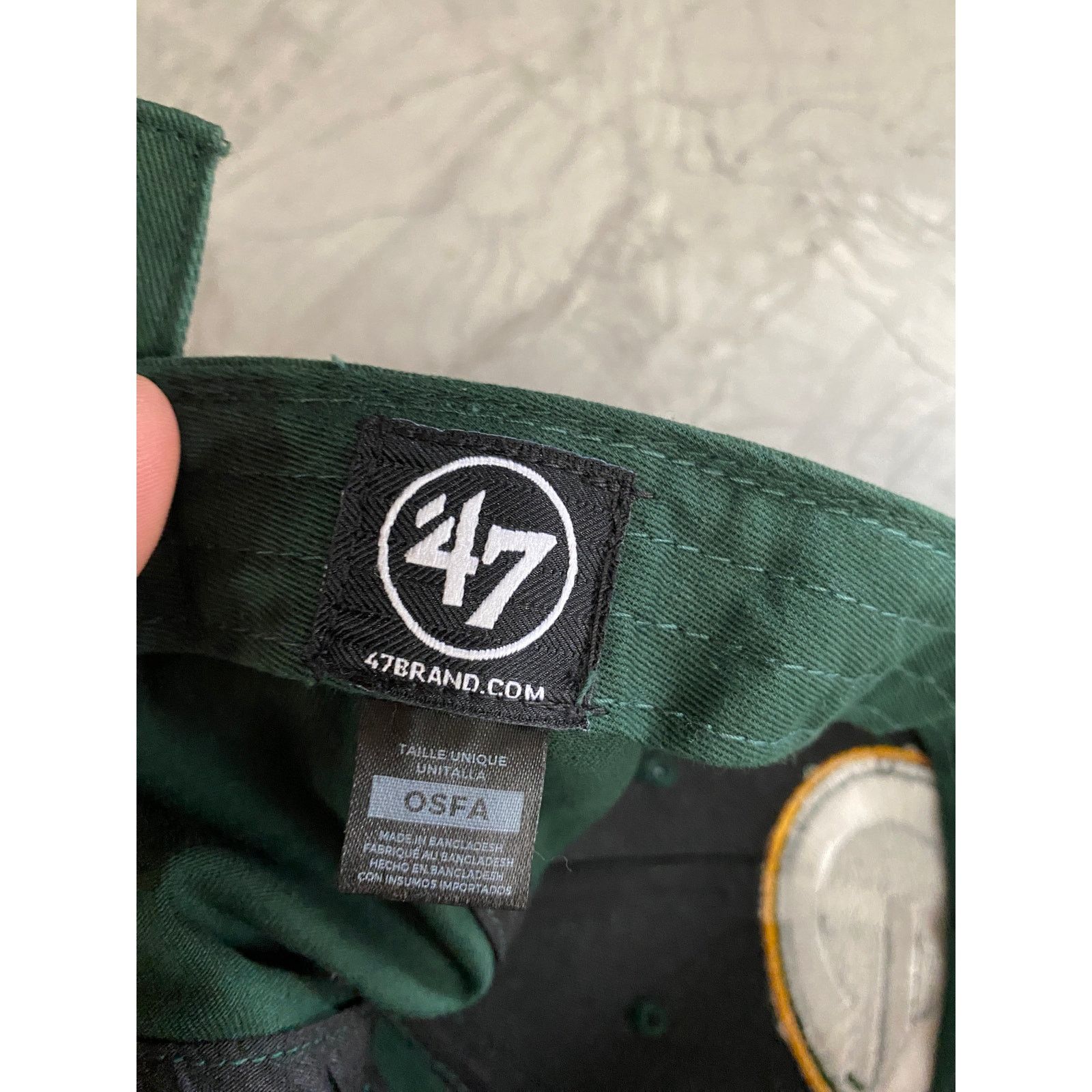 47 Green Bay Packers '47 Brand Strapback Hat Size ONE SIZE - 8 Thumbnail