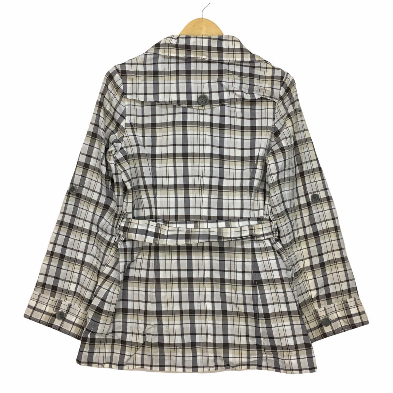 Vintage Vtg ELLE PLANETE Belted Jacket Streetwear Clothing Size 3XL / US 20-22 - 3 Thumbnail