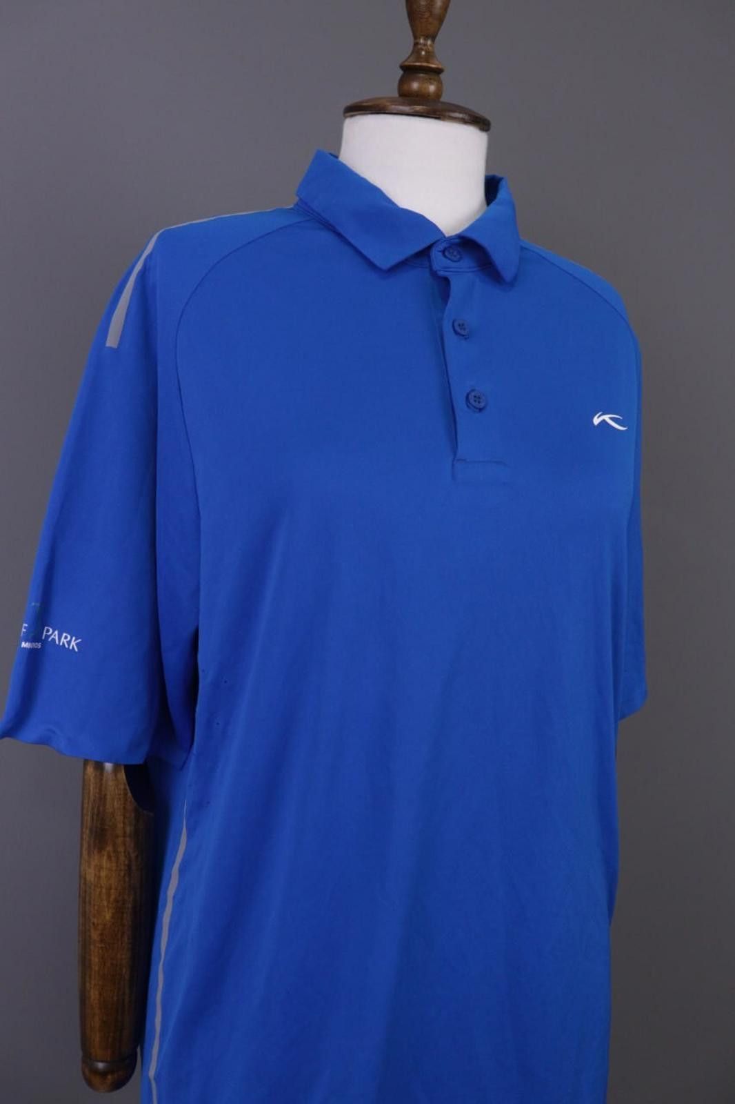 KJUS Kjus Men Largo Polo SS Blue Summer Polo Shirt Size L / 52 Size US L / EU 52-54 / 3 - 7 Thumbnail