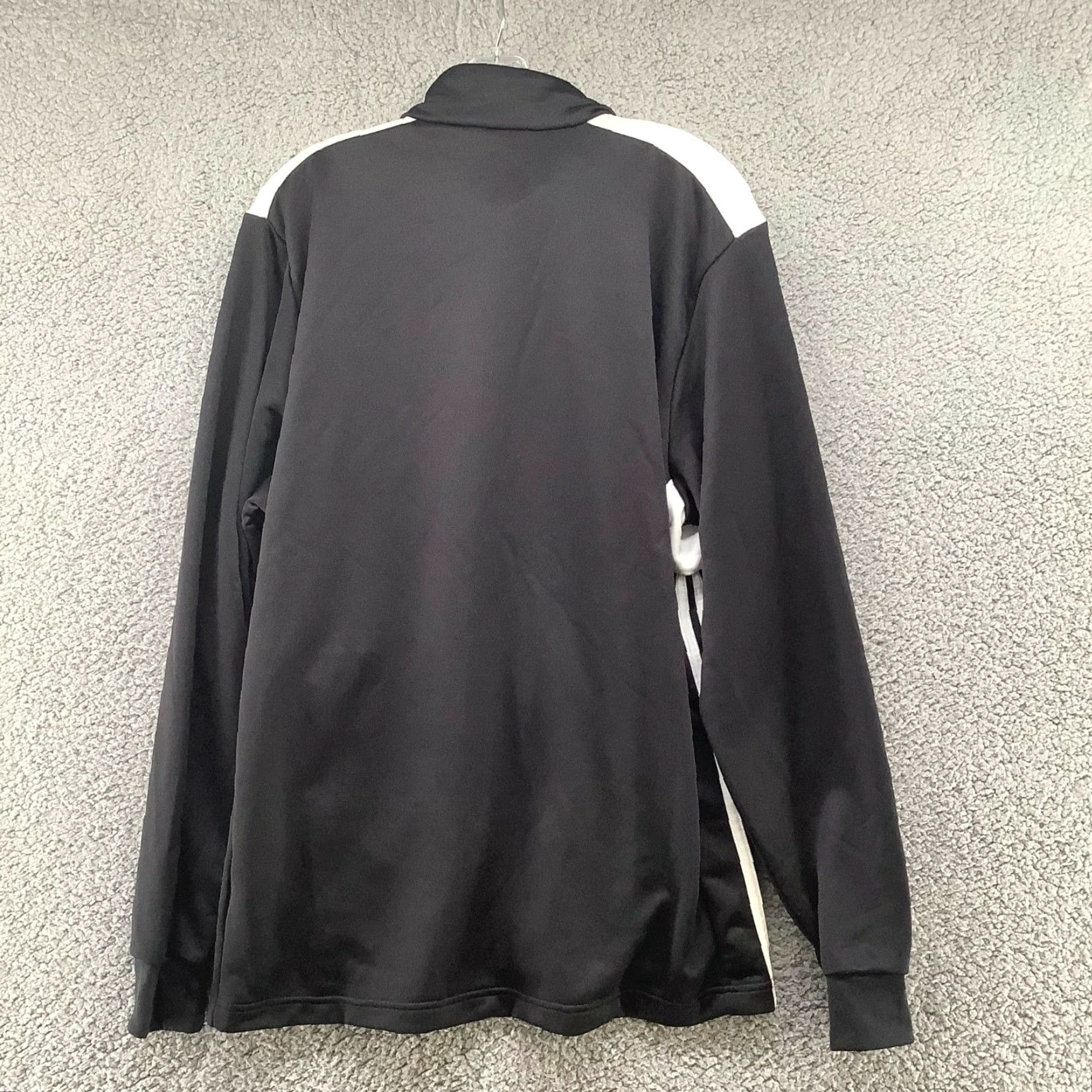 Adidas ADIDAS Track Jacket Mens XL Black White Striped Full Zip Athletic Regista 18 Activewear 90s? Size US XL / EU 56 / 4 - 3 Thumbnail
