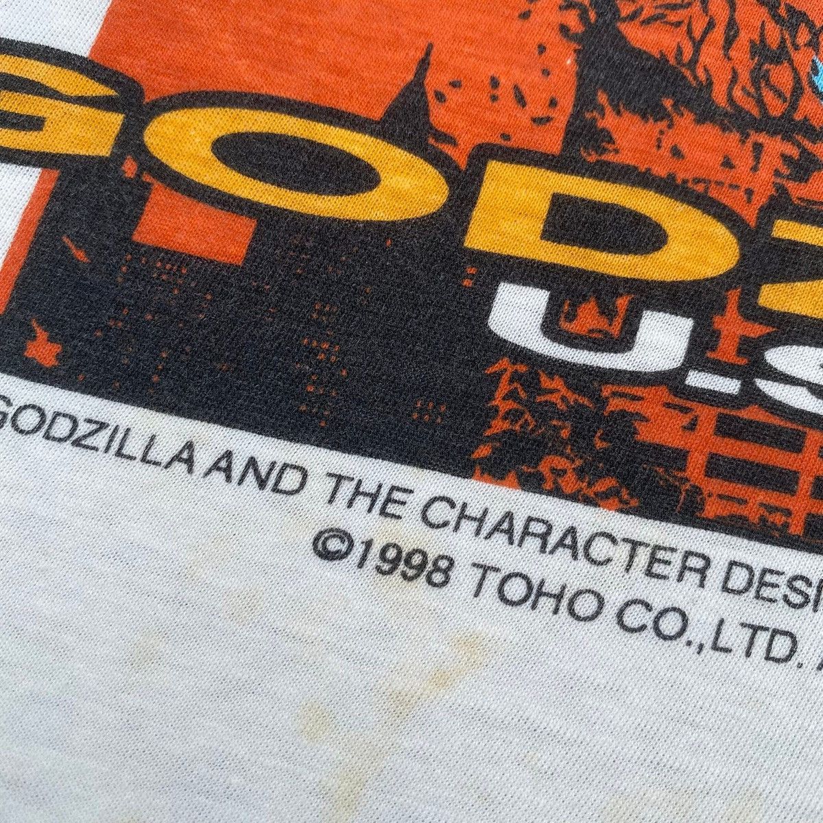 Japanese Brand RARE ‼️ Godzilla Size US L / EU 52-54 / 3 - 3 Thumbnail