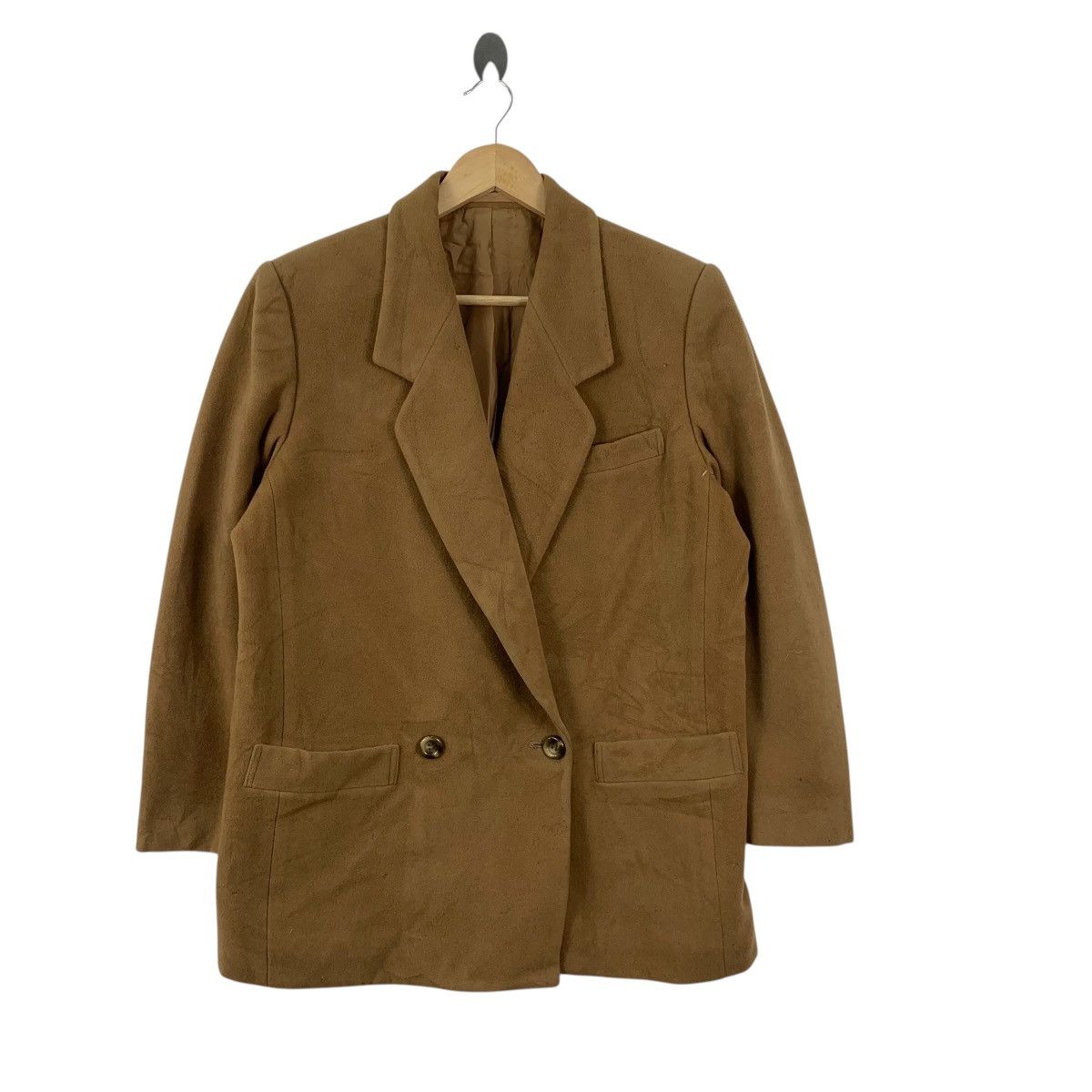 Burberry Vintage 90s BURBERRY LONDON Virgin Wool Double Breasted Size M / US 6-8 / IT 42-44 - 4 Thumbnail