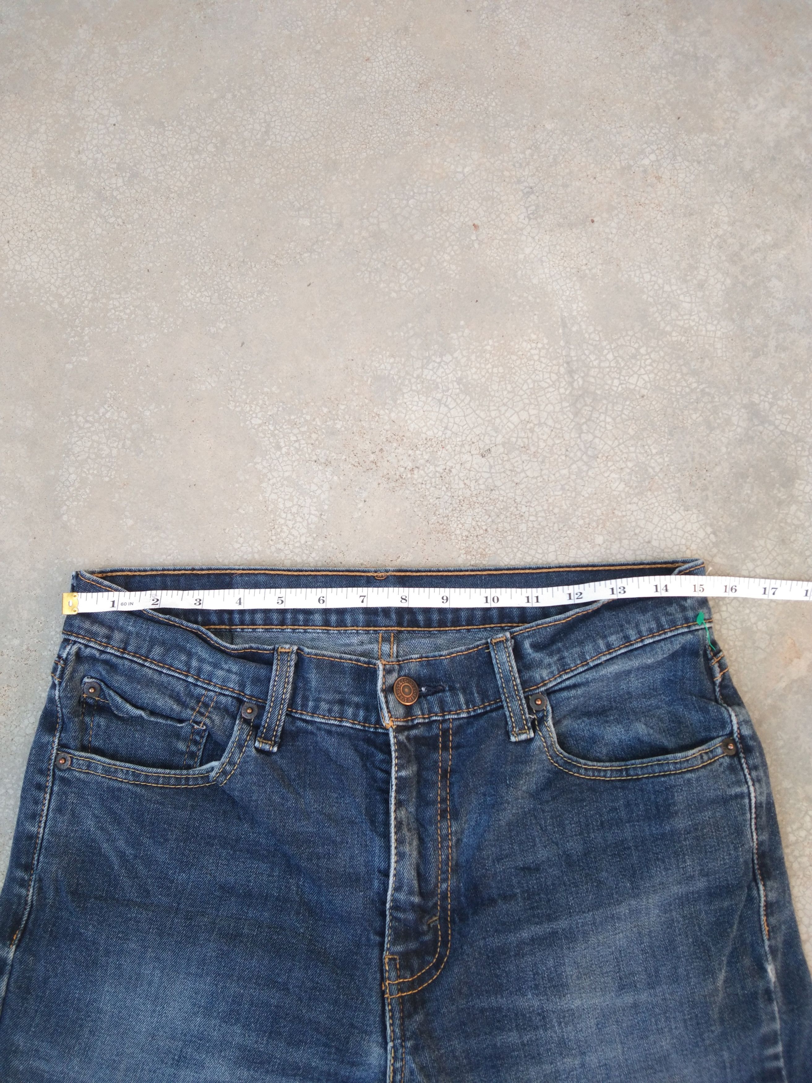 Levi's Vintage Levi's Jeans 511 Slim Fit Faded Blue Denim 30x32 Size US 30 / EU 46 - 6 Thumbnail