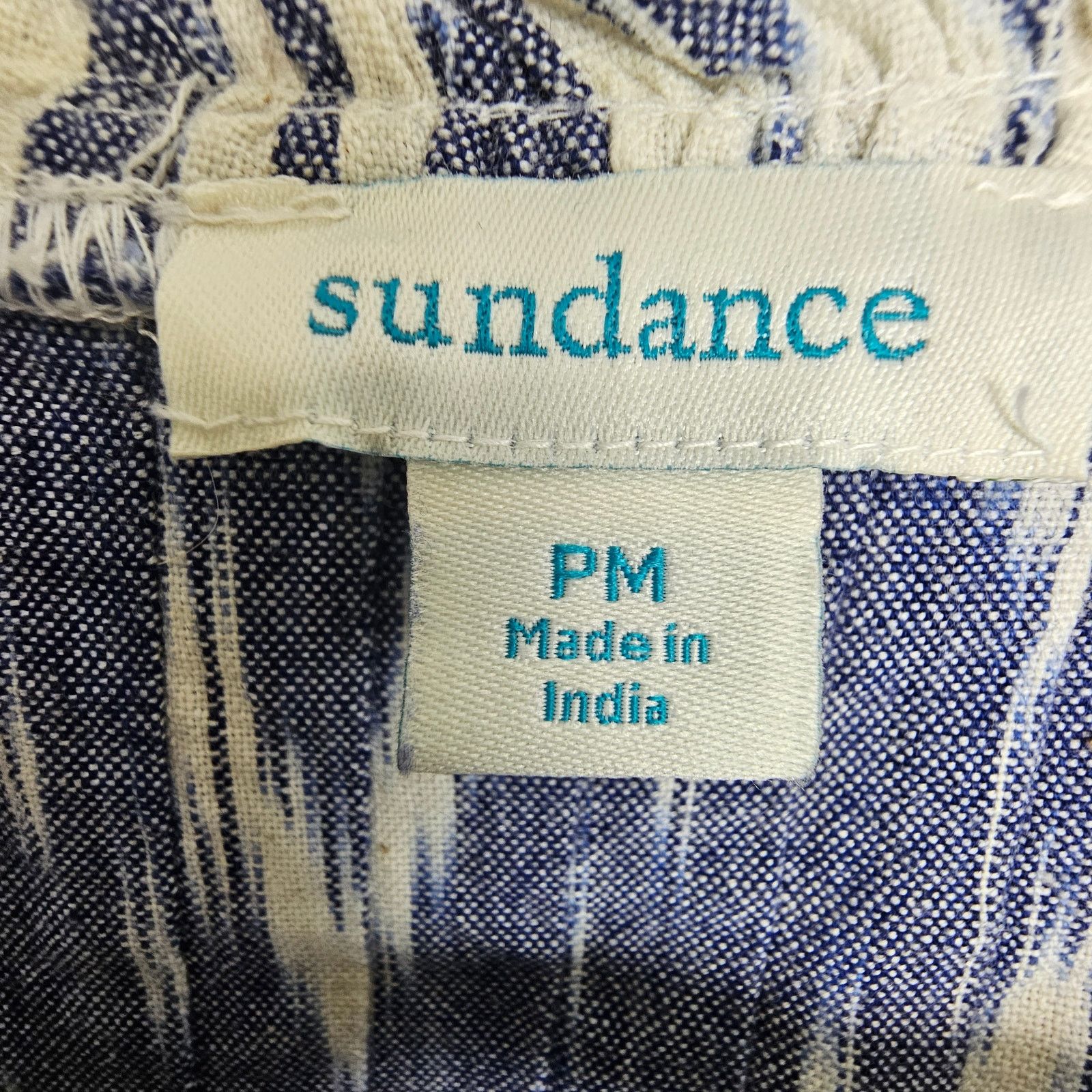 Sundry Sundance Womens Isabel Ikat Shirt Dress Size PM Embroidered Size M / US 6-8 / IT 42-44 - 7 Thumbnail